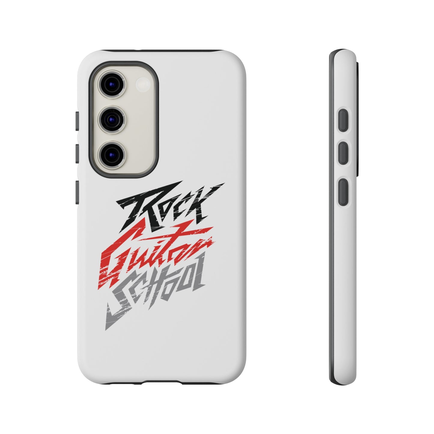 T5 Minimalist ROCK GUITAR SCHOOL Smartphone Case