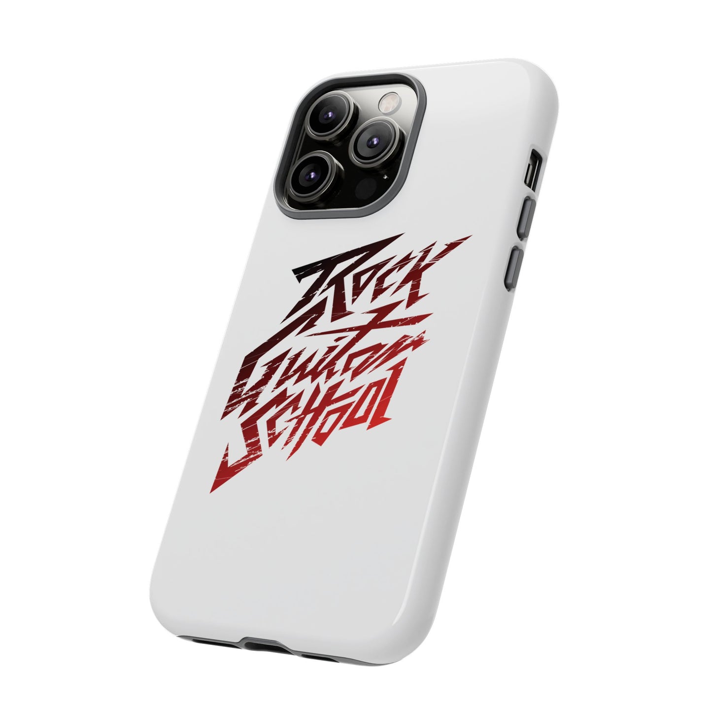 T5 Minimalist ROCK GUITAR SCHOOL Smartphone Case