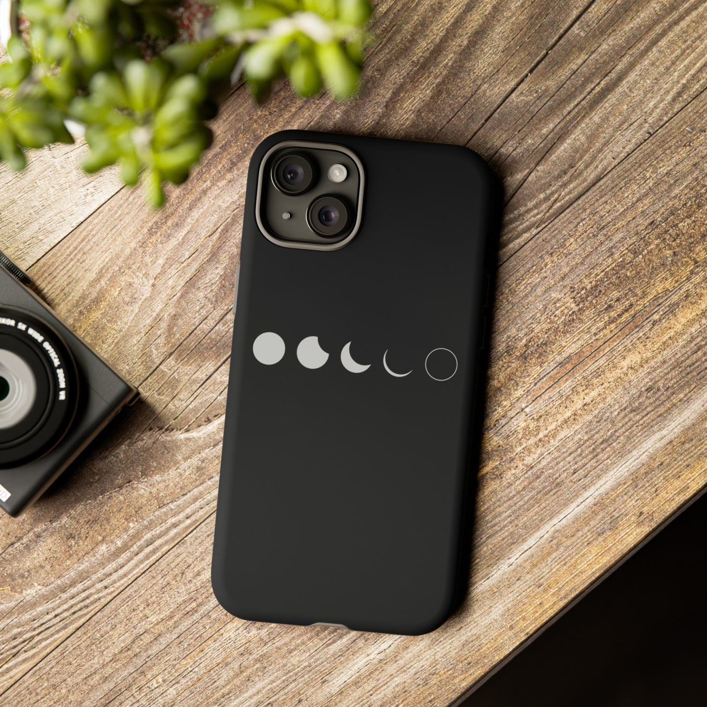 T5 Minimalist Lunar Eclipse Smartphone Case