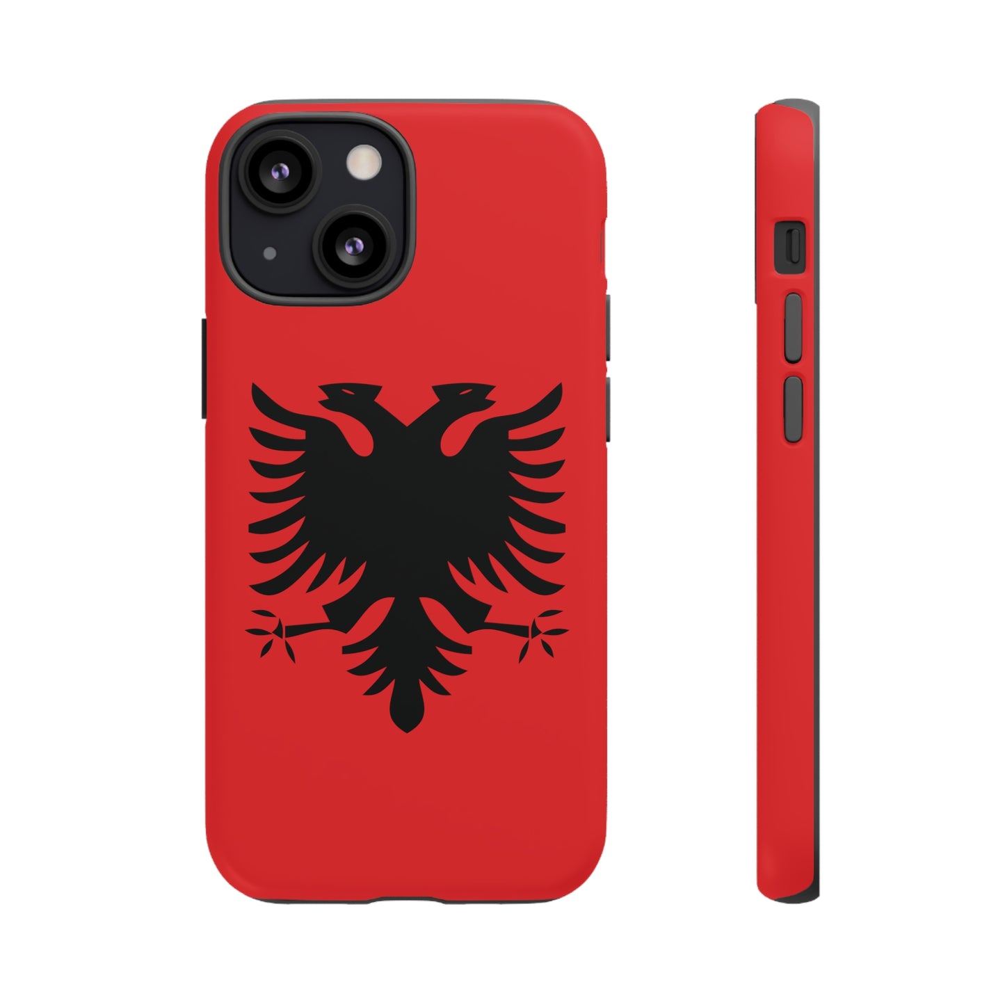 T5 Minimalist Albanian Flag Two Headed Eagle Smartphone Case