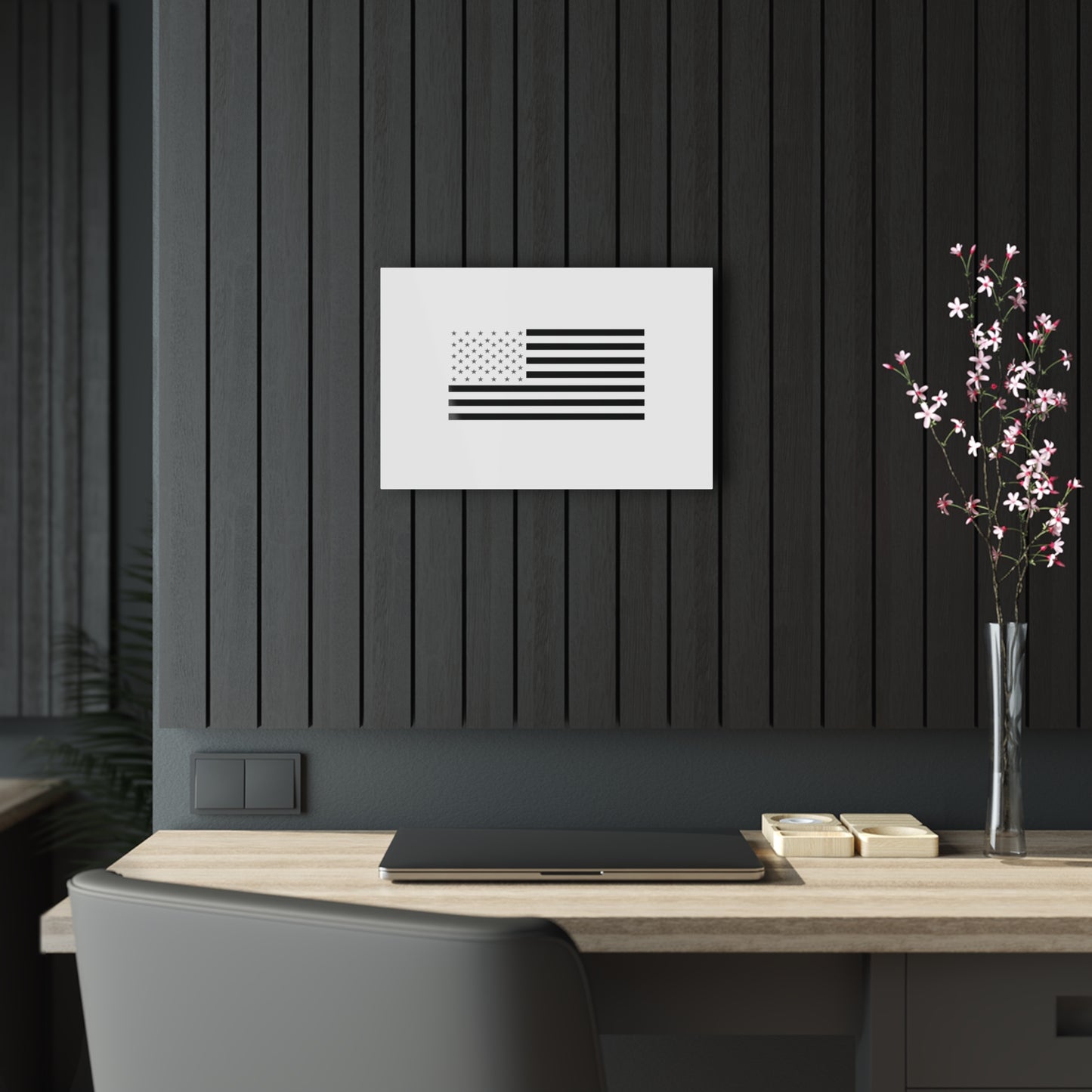 T5 Minimalist U.S.A. Flag Acrylic Print