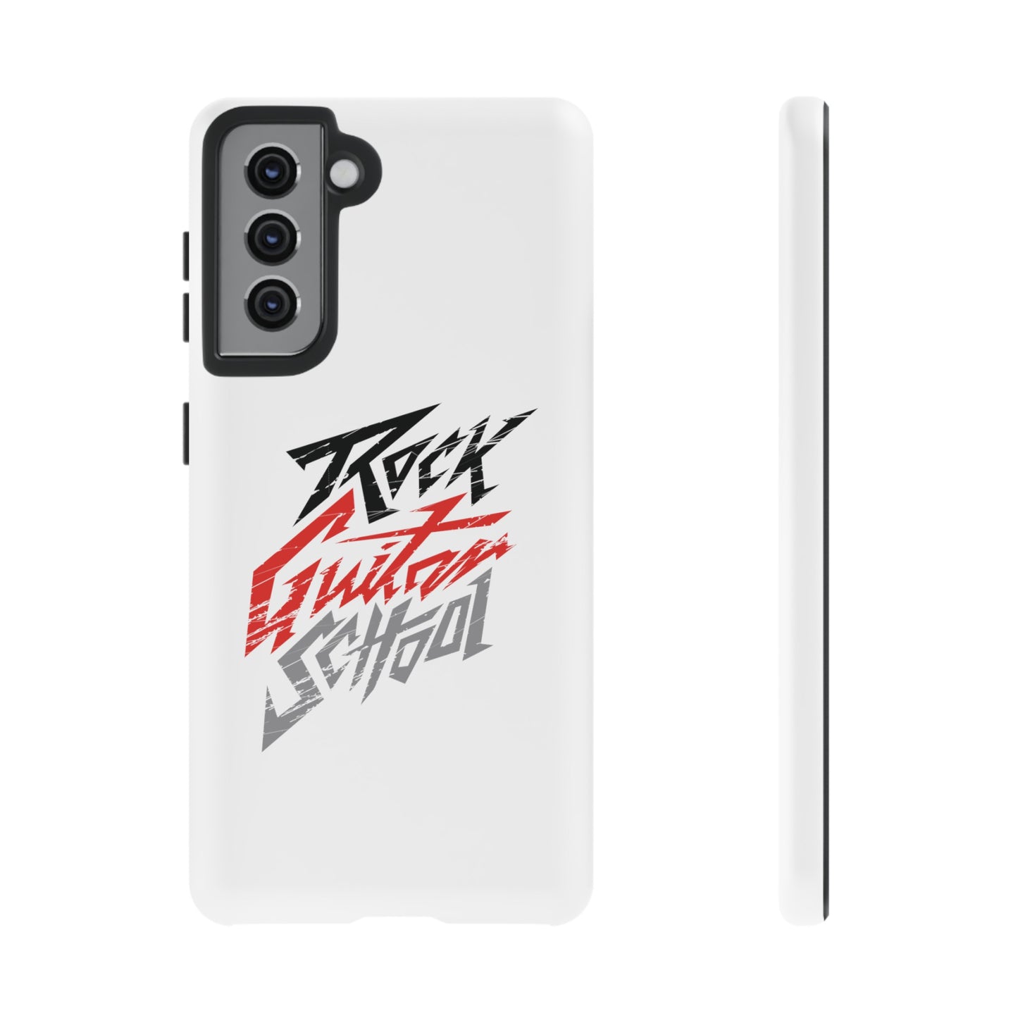 T5 Minimalist ROCK GUITAR SCHOOL Smartphone Case