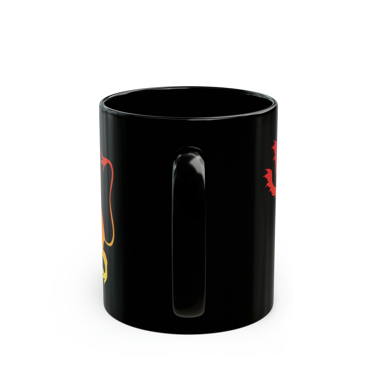 T5 Minimalist Spanish Lion Ceramic Coffee Mug