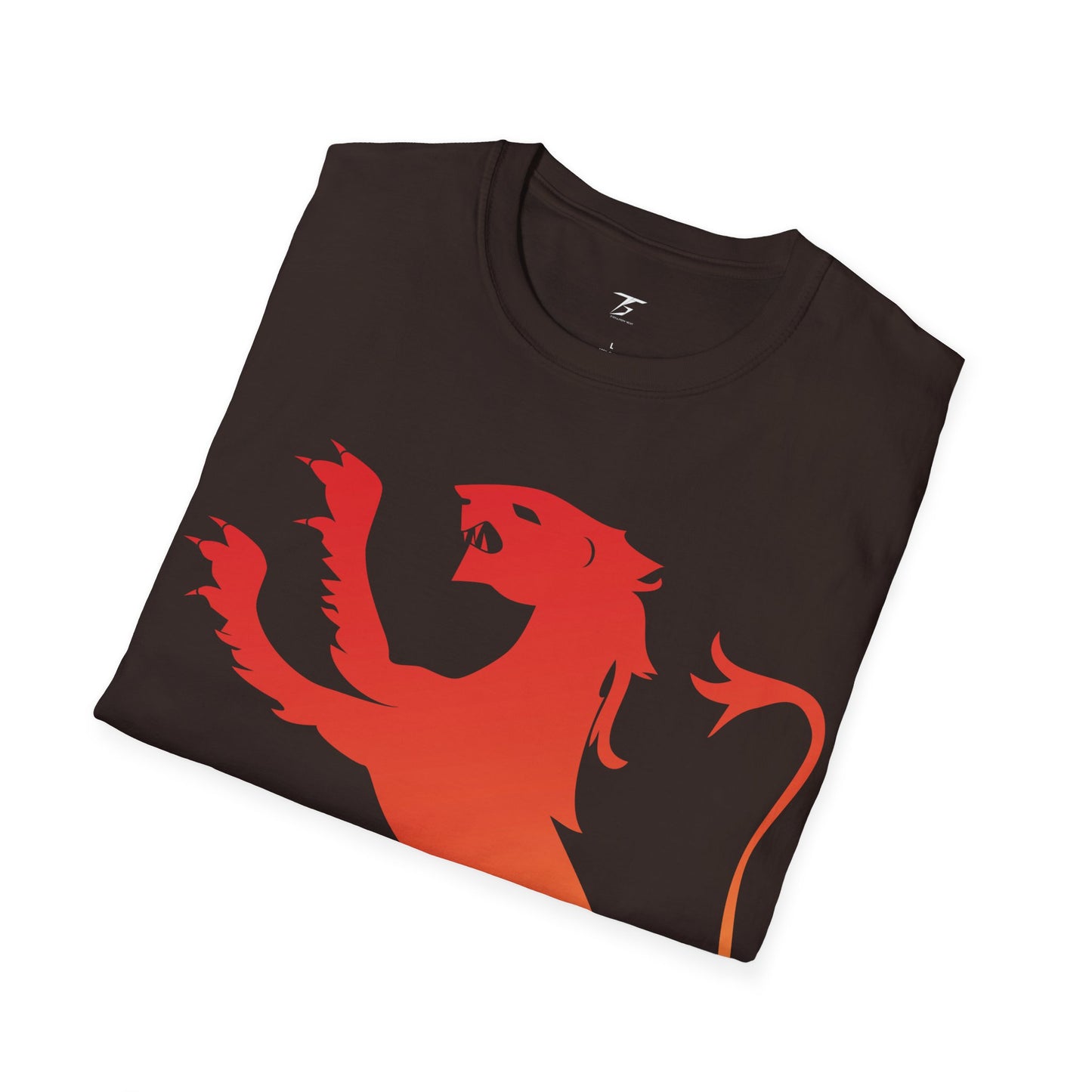 T5 Minimalist Spanish Lion T-Shirt for Men