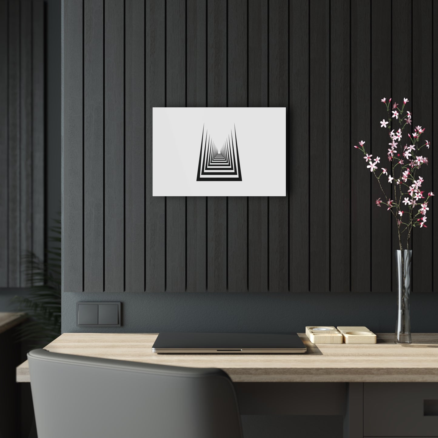 T5 Minimalist Endless Corridor Acrylic Print