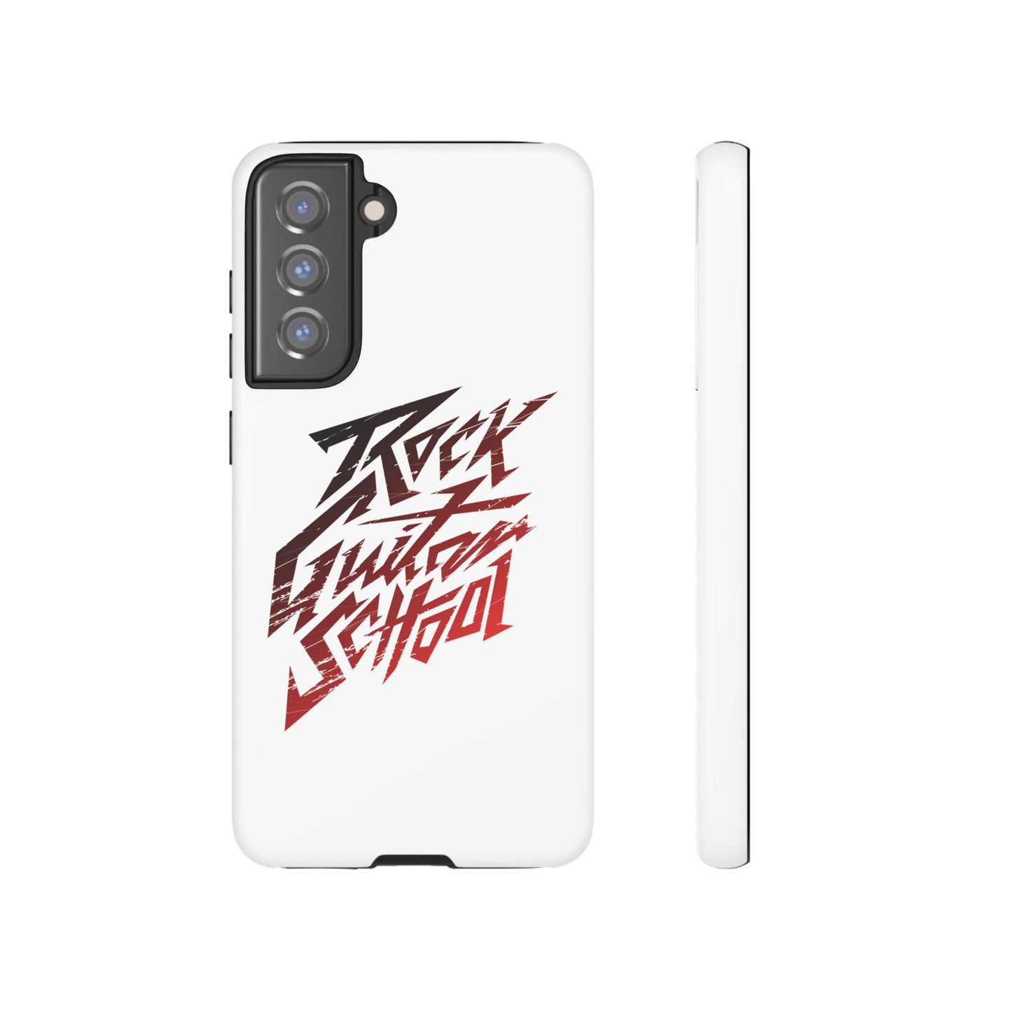 T5 Minimalist ROCK GUITAR SCHOOL Smartphone Case