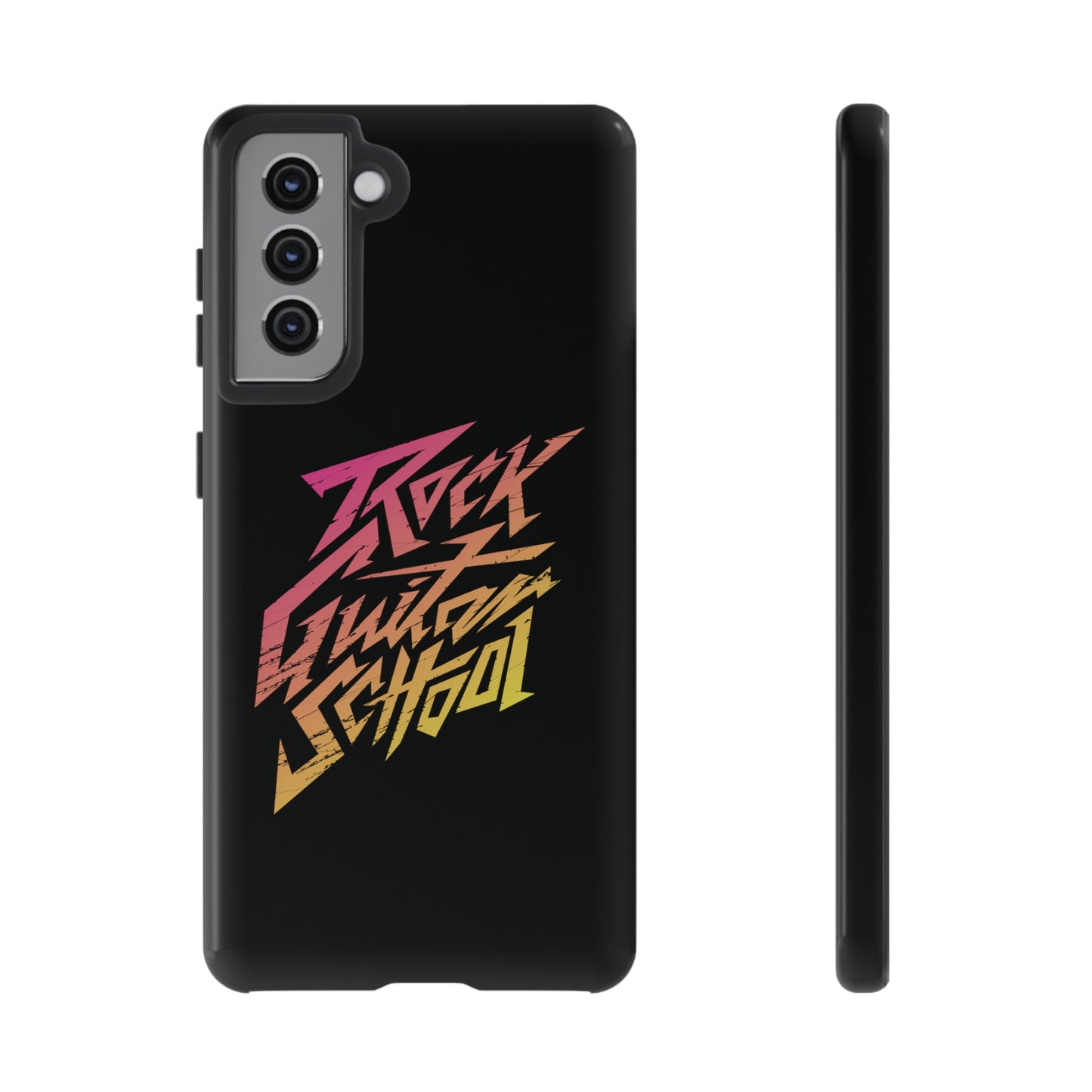 T5 Minimalist ROCK GUITAR SCHOOL Smartphone Case