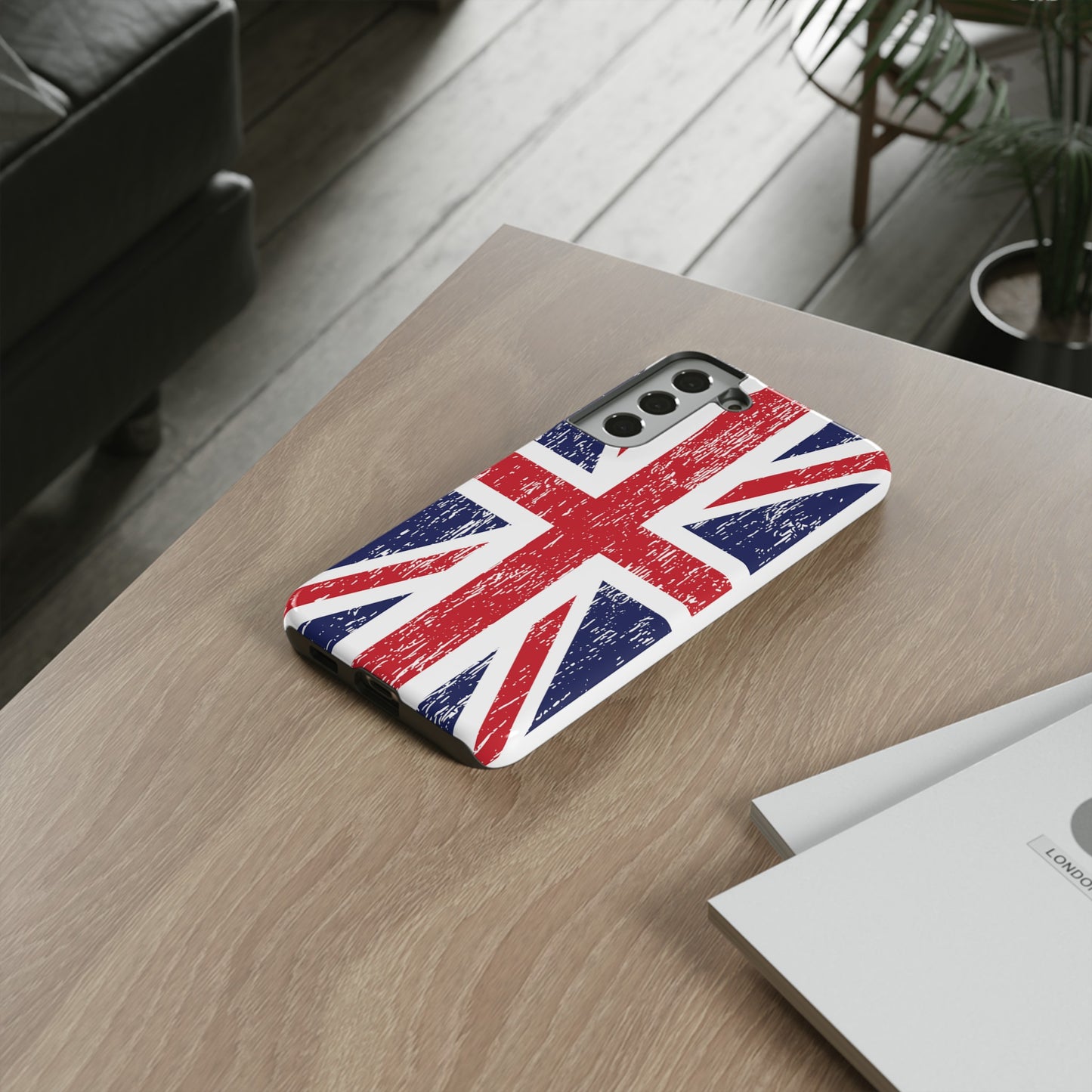 T5 Minimalist United Kingdom Flag Smartphone Case