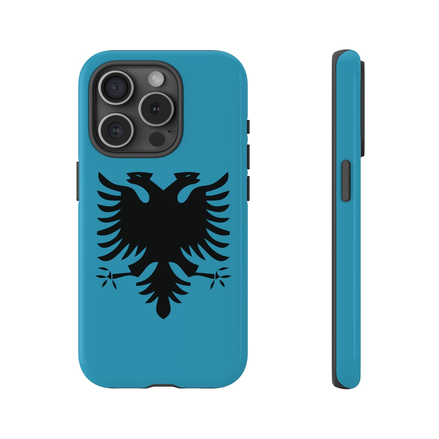 T5 Minimalist Albanian Flag Two Headed Eagle Smartphone Case