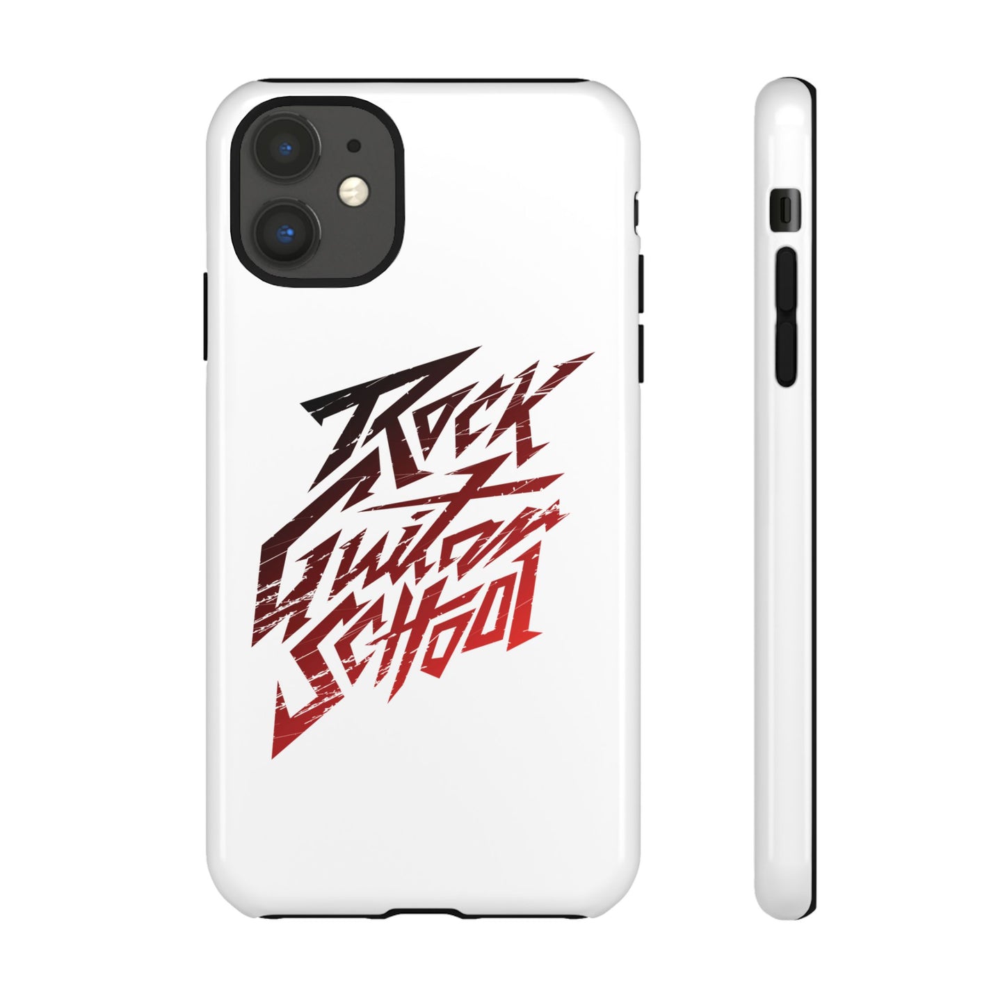 T5 Minimalist ROCK GUITAR SCHOOL Smartphone Case