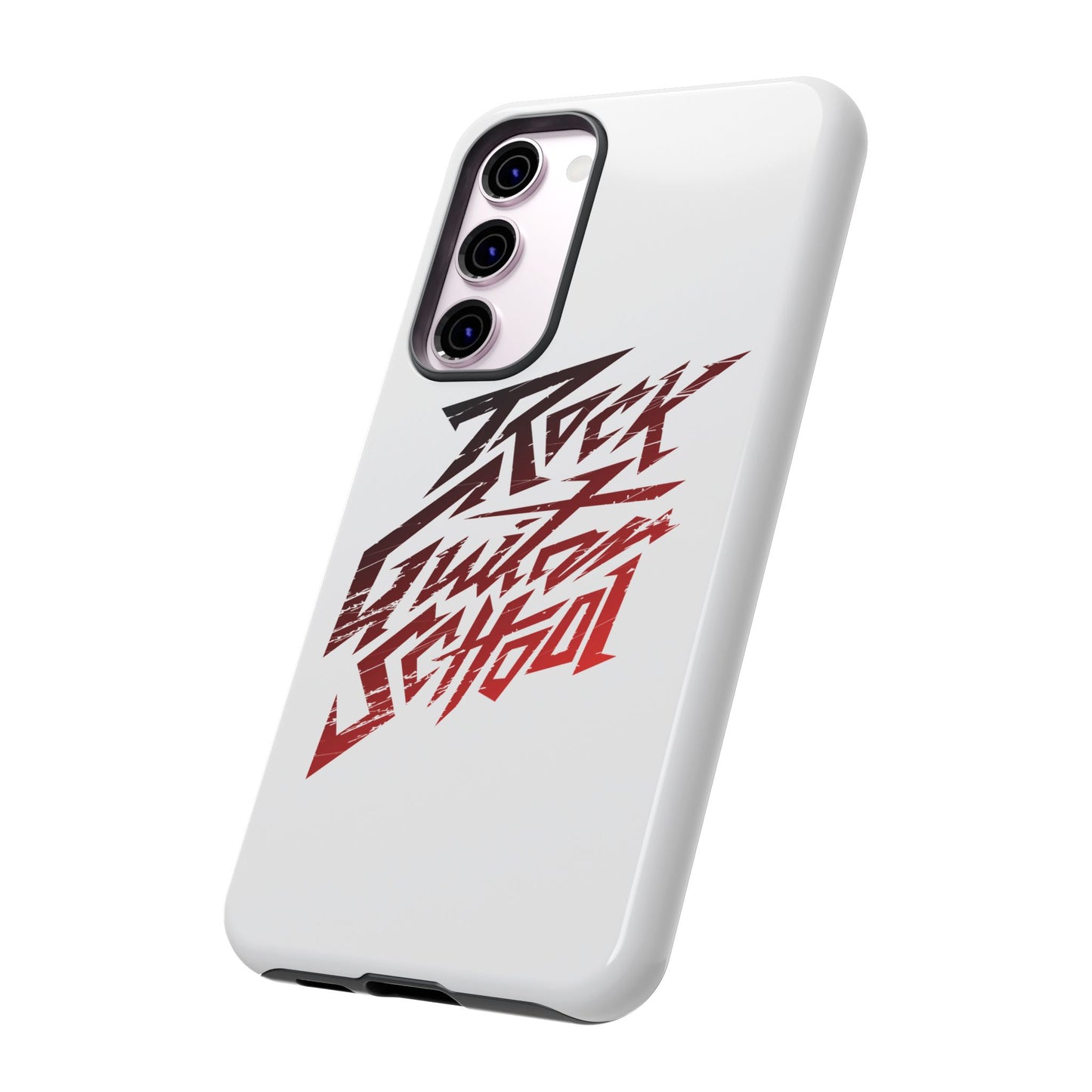 T5 Minimalist ROCK GUITAR SCHOOL Smartphone Case