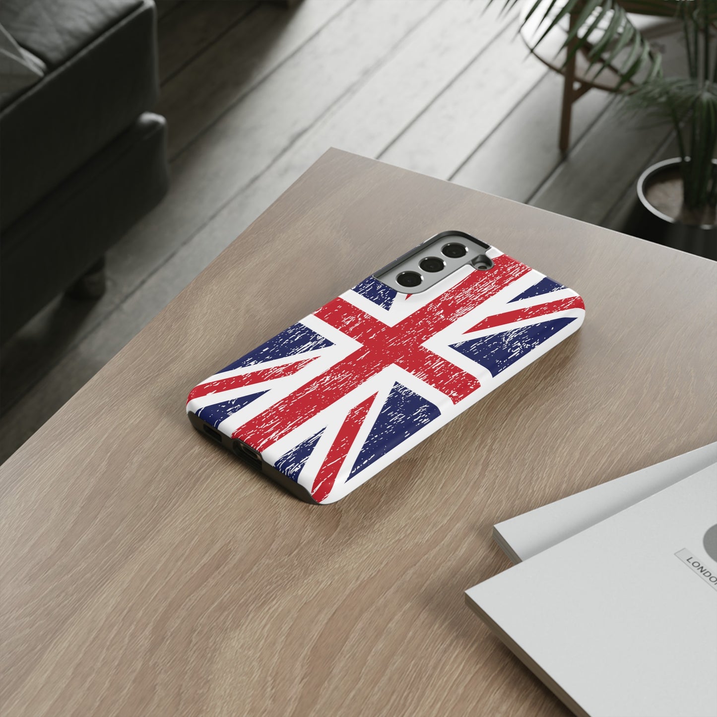 T5 Minimalist United Kingdom Flag Smartphone Case