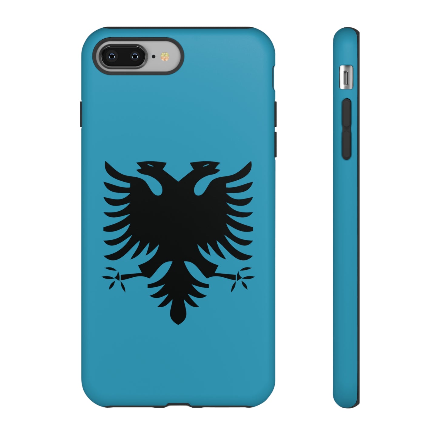 T5 Minimalist Albanian Flag Two Headed Eagle Smartphone Case