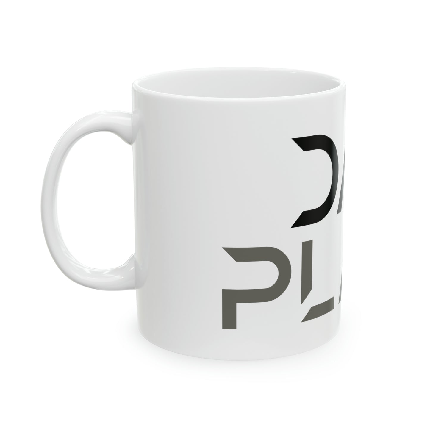 T5 Minimalist Dark Planet Ceramic Coffee Mug