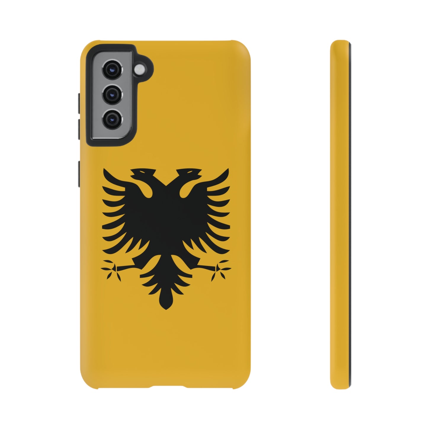 T5 Minimalist Albanian Flag Two Headed Eagle Smartphone Case