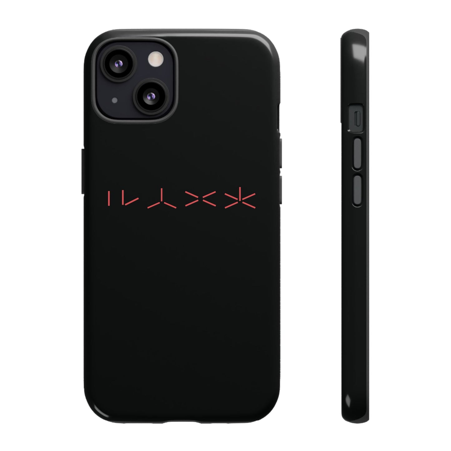 T5 Minimalist Alien Numbers Smartphone Case