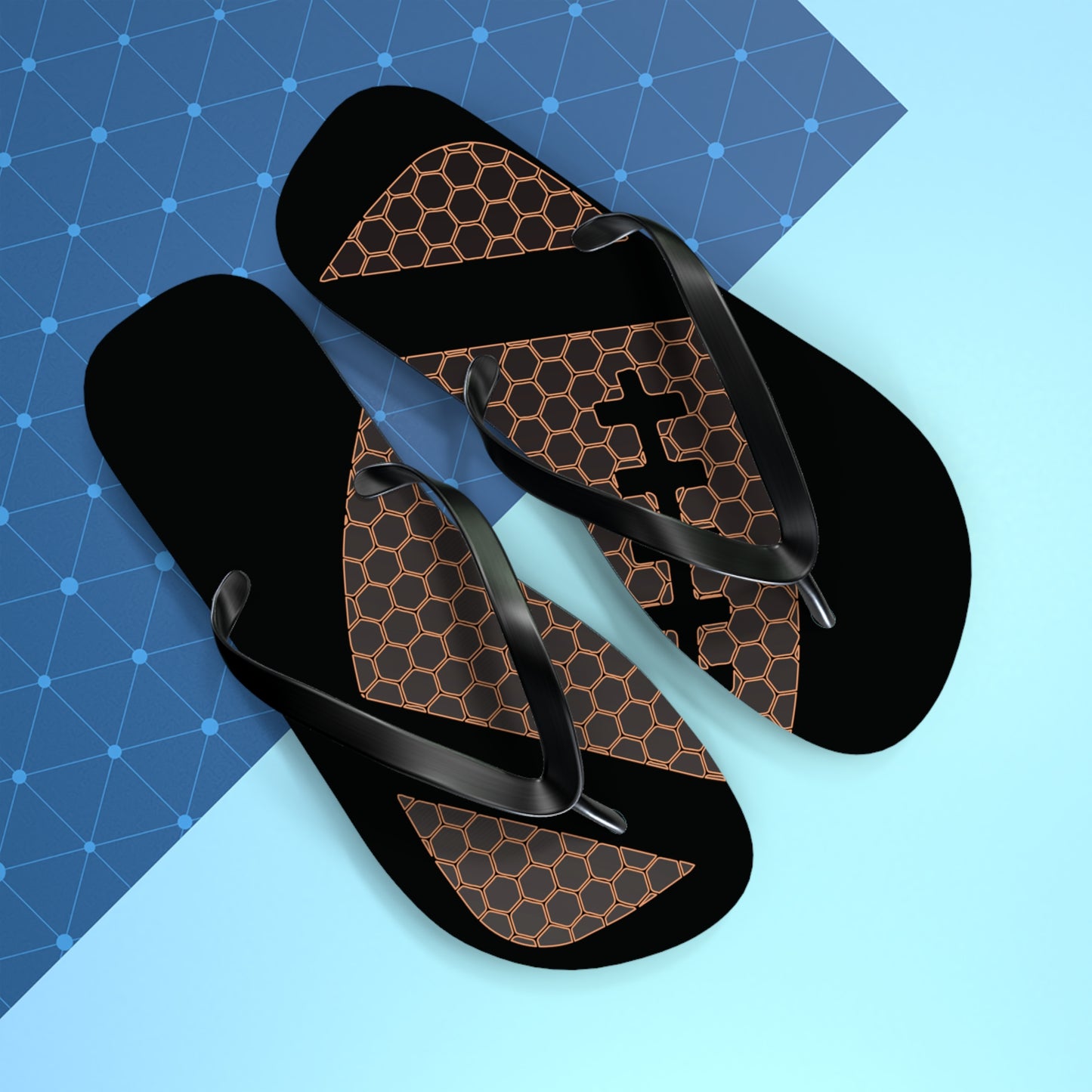 T5 Minimalist American Football Ball Flip-Flops for Men