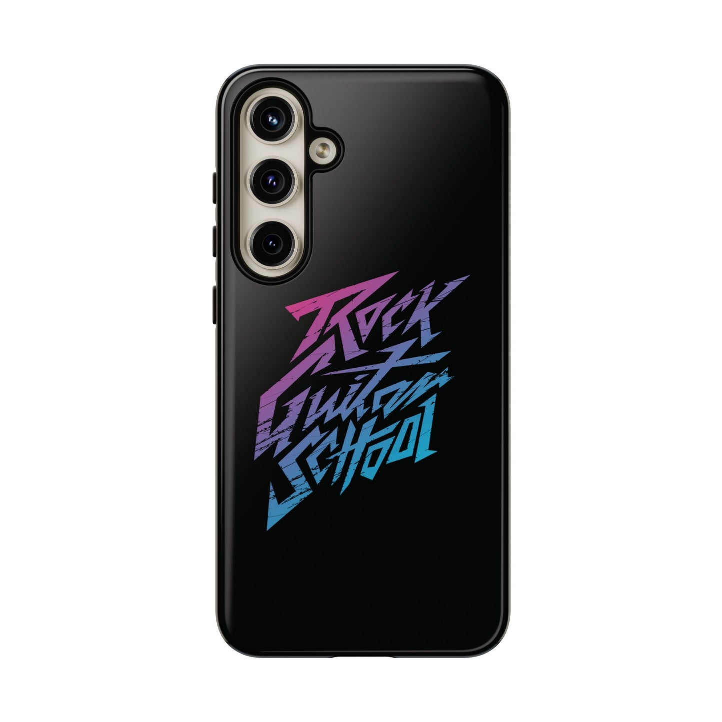 T5 Minimalist ROCK GUITAR SCHOOL Smartphone Case
