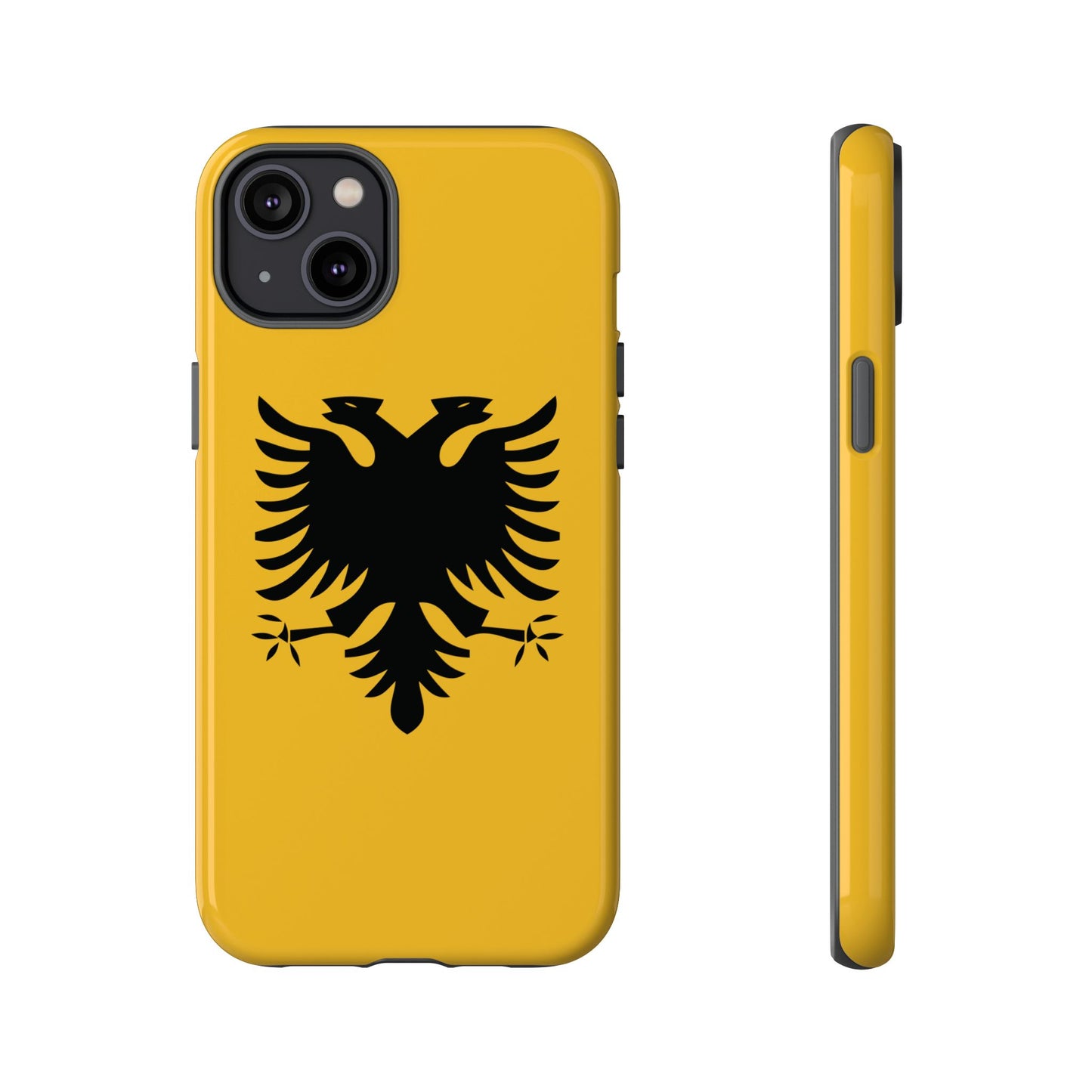 T5 Minimalist Albanian Flag Two Headed Eagle Smartphone Case