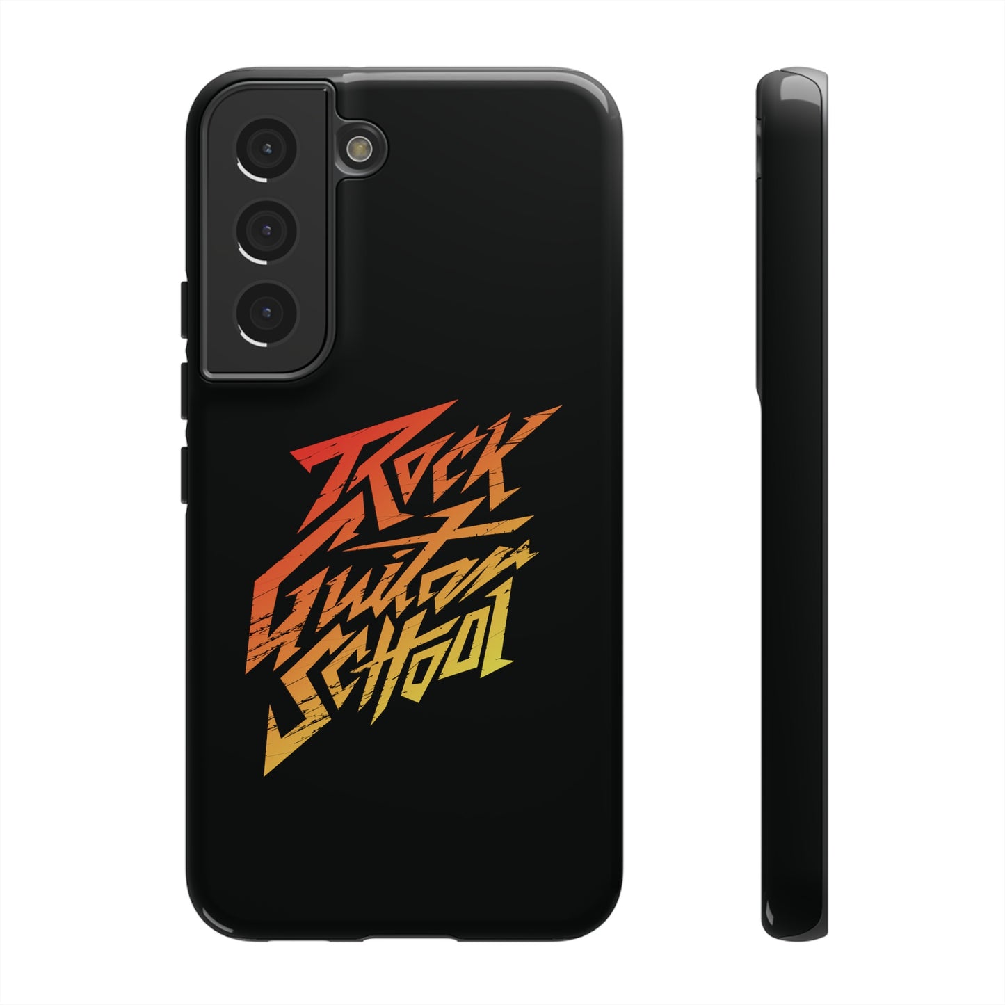 T5 Minimalist ROCK GUITAR SCHOOL Smartphone Case