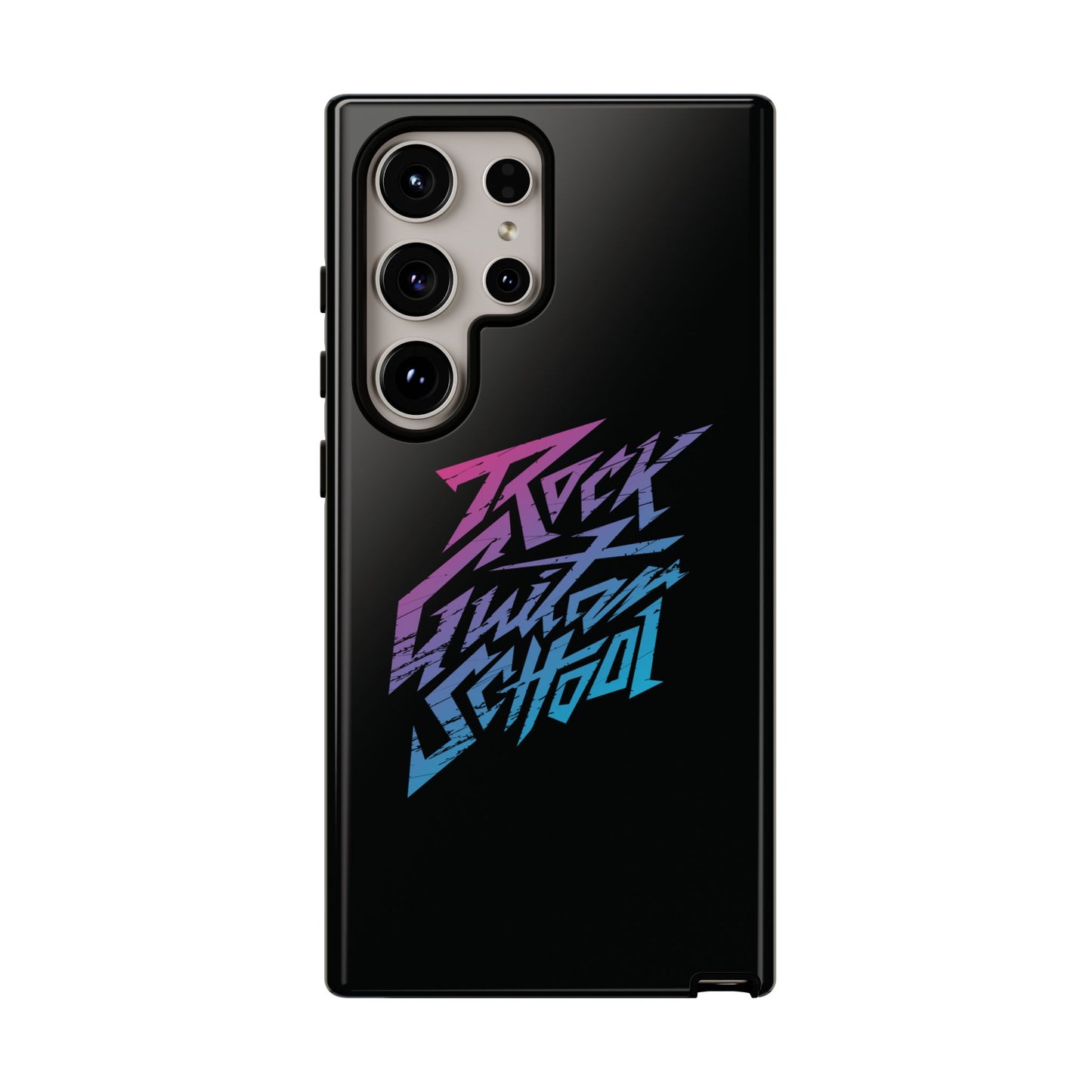 T5 Minimalist ROCK GUITAR SCHOOL Smartphone Case