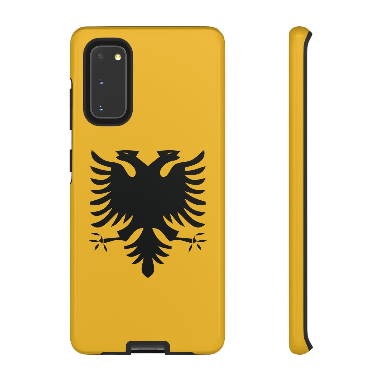 T5 Minimalist Albanian Flag Two Headed Eagle Smartphone Case