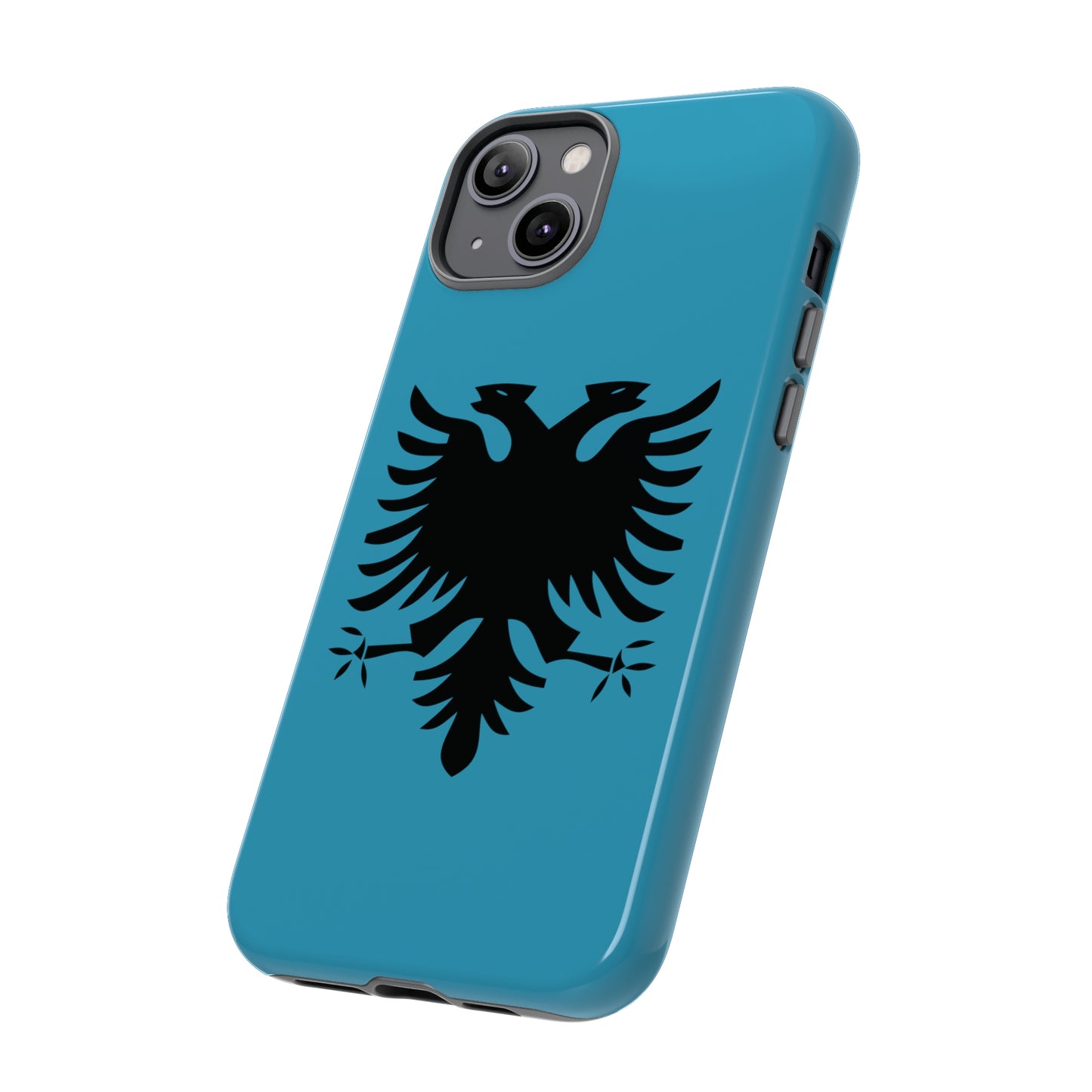 T5 Minimalist Albanian Flag Two Headed Eagle Smartphone Case