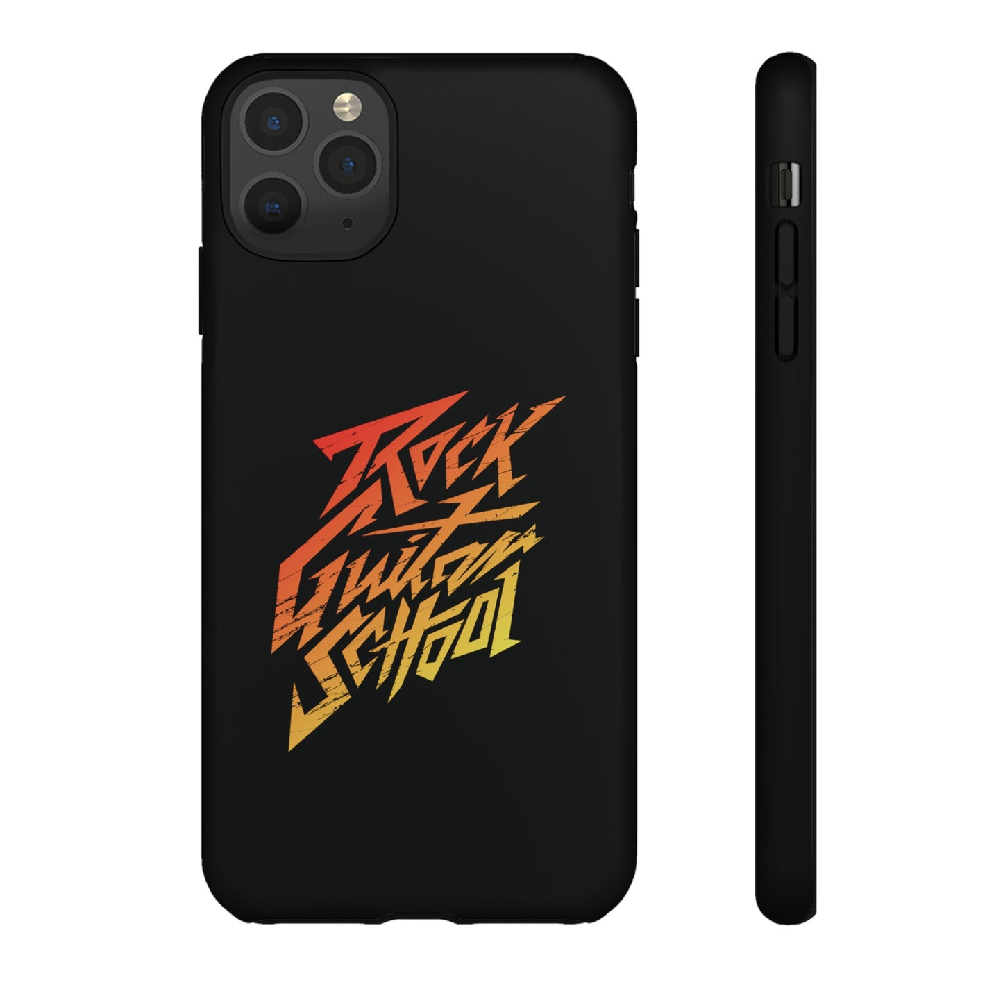 T5 Minimalist ROCK GUITAR SCHOOL Smartphone Case