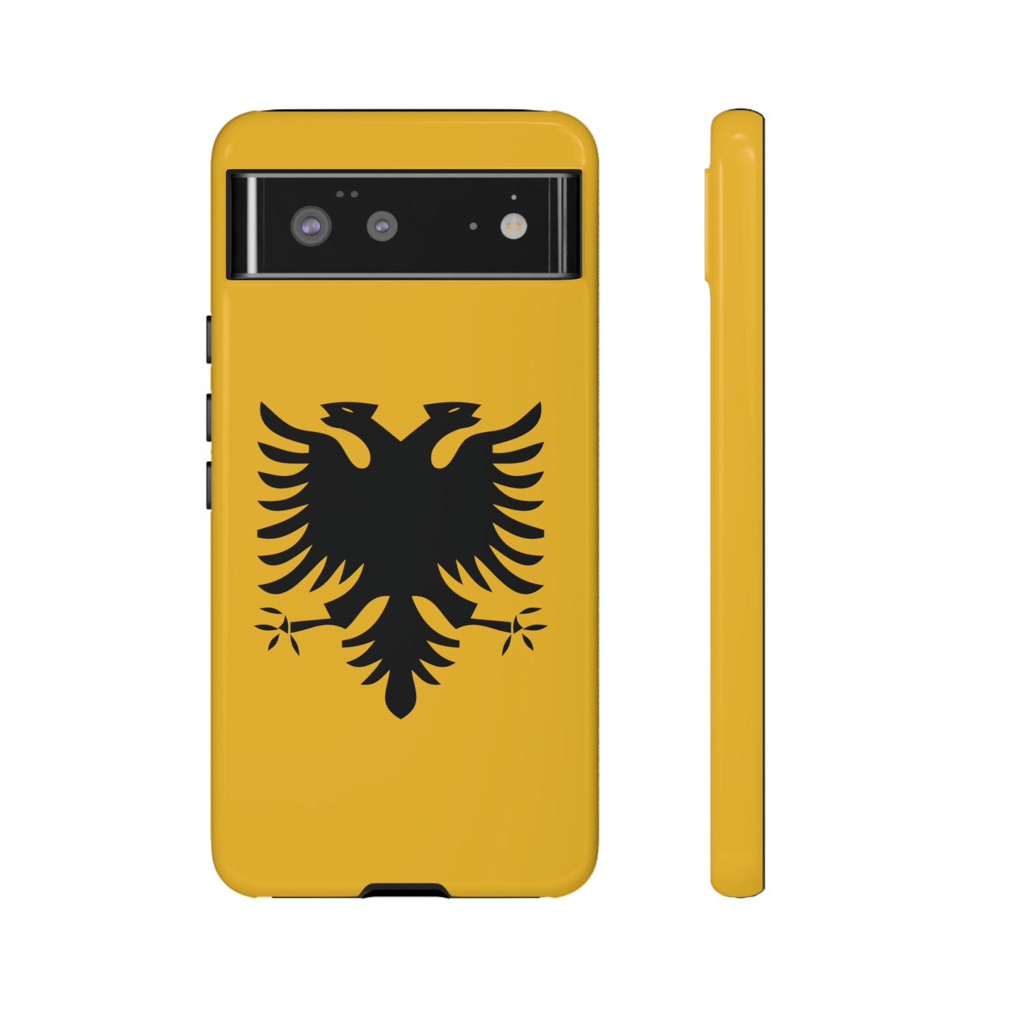 T5 Minimalist Albanian Flag Two Headed Eagle Smartphone Case