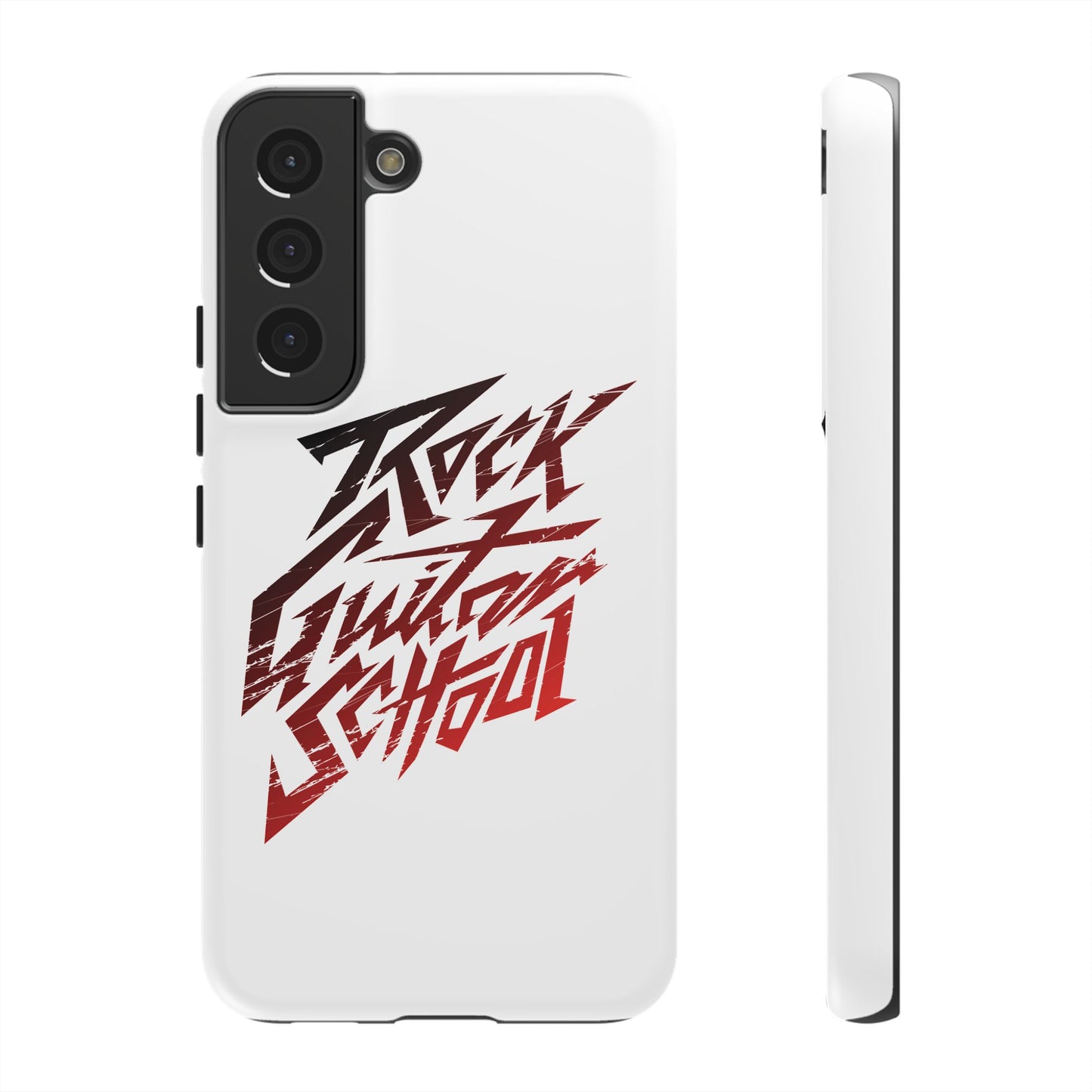 T5 Minimalist ROCK GUITAR SCHOOL Smartphone Case