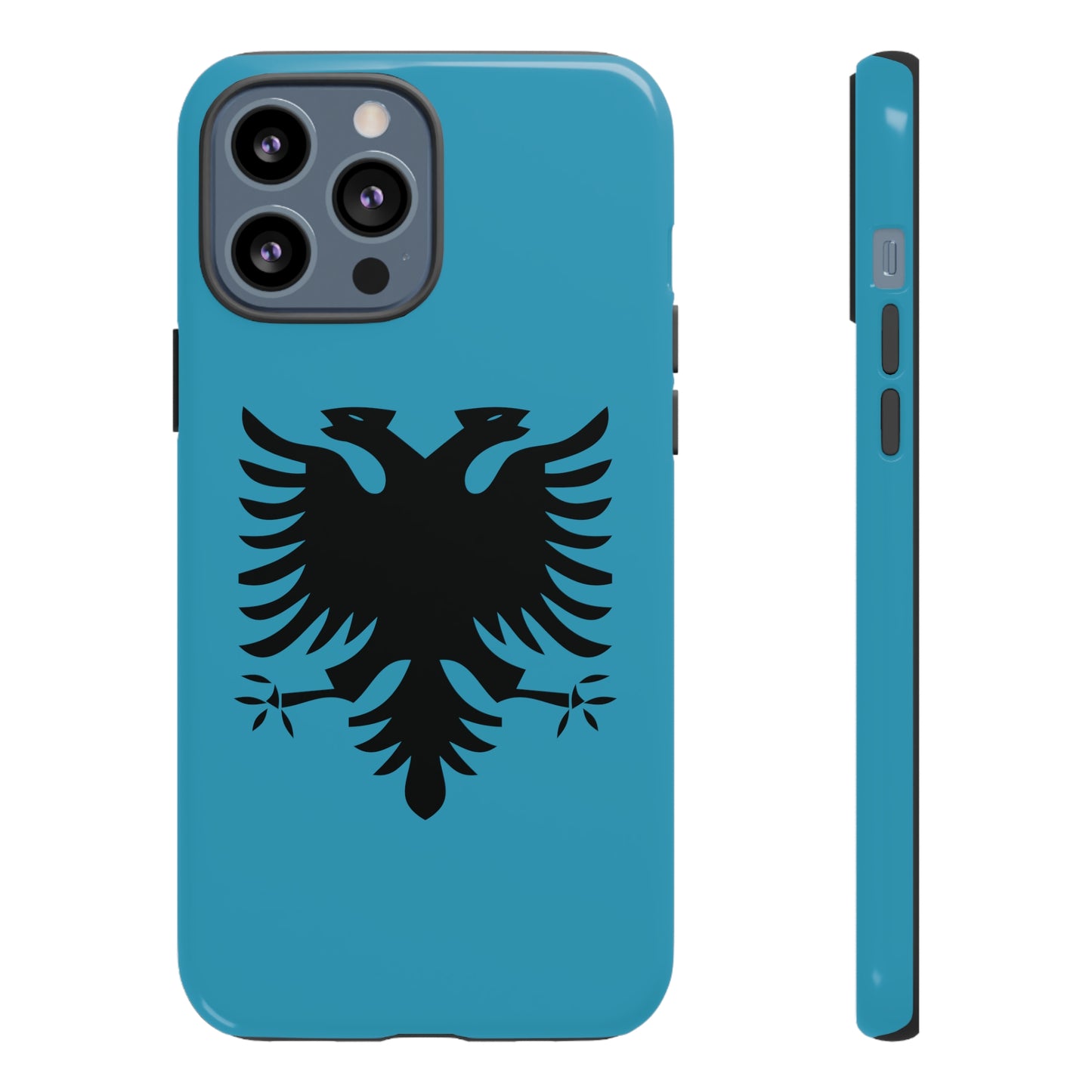 T5 Minimalist Albanian Flag Two Headed Eagle Smartphone Case