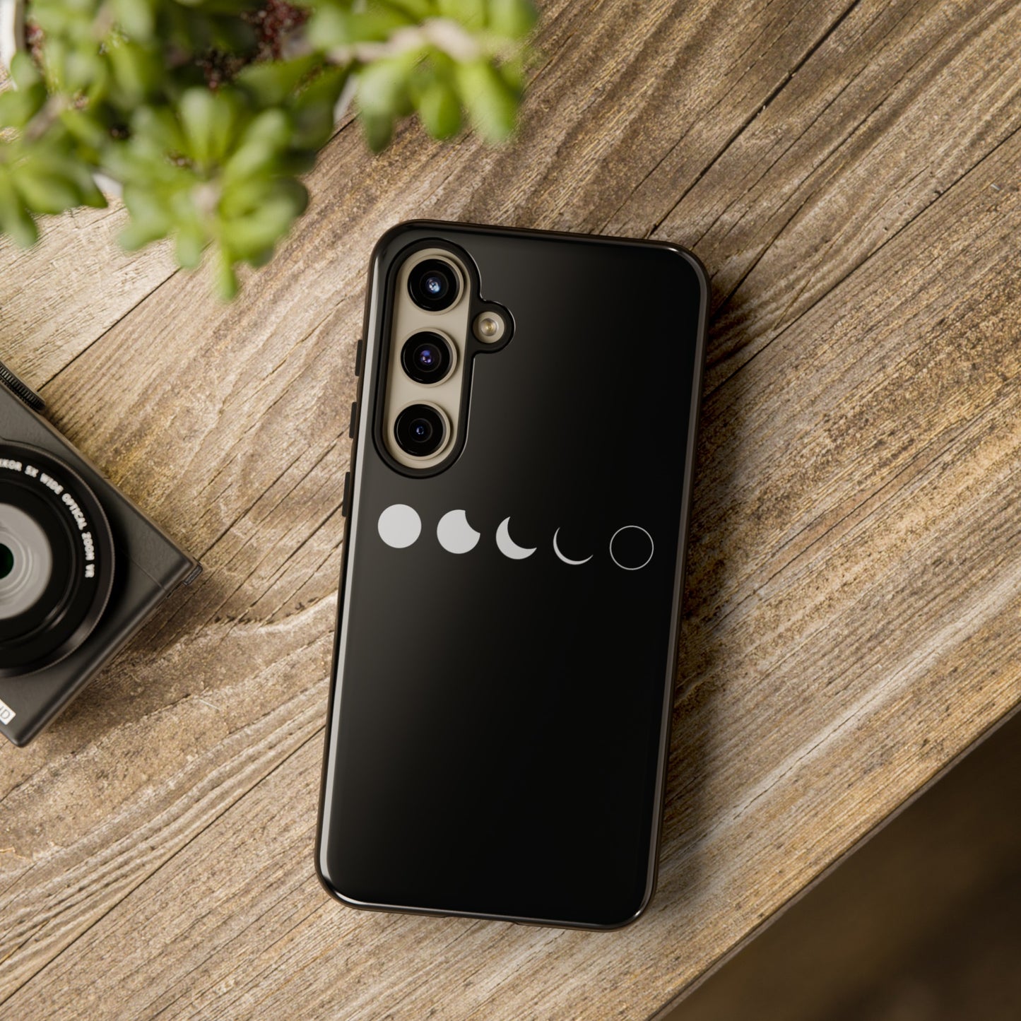 T5 Minimalist Lunar Eclipse Smartphone Case