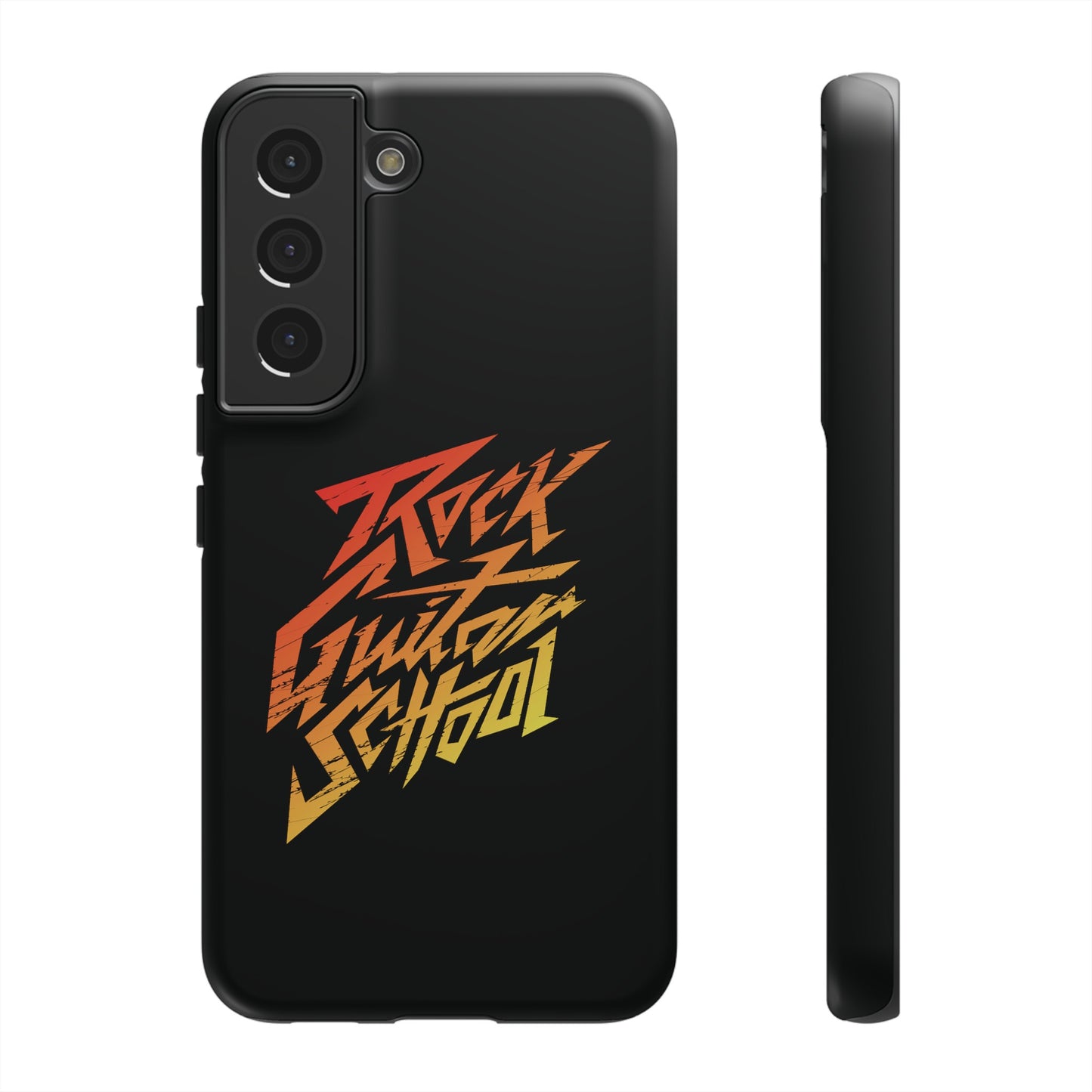 T5 Minimalist ROCK GUITAR SCHOOL Smartphone Case