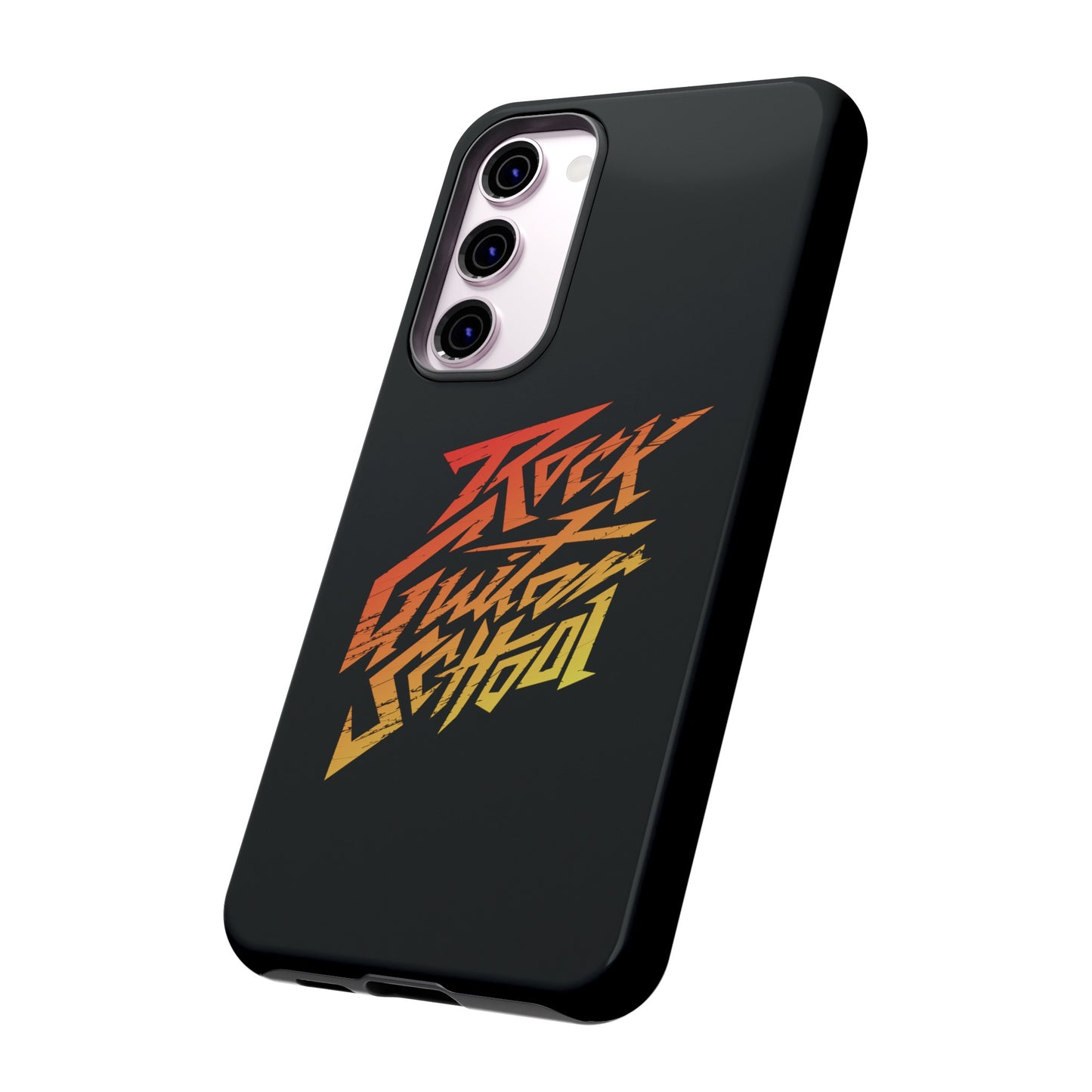 T5 Minimalist ROCK GUITAR SCHOOL Smartphone Case