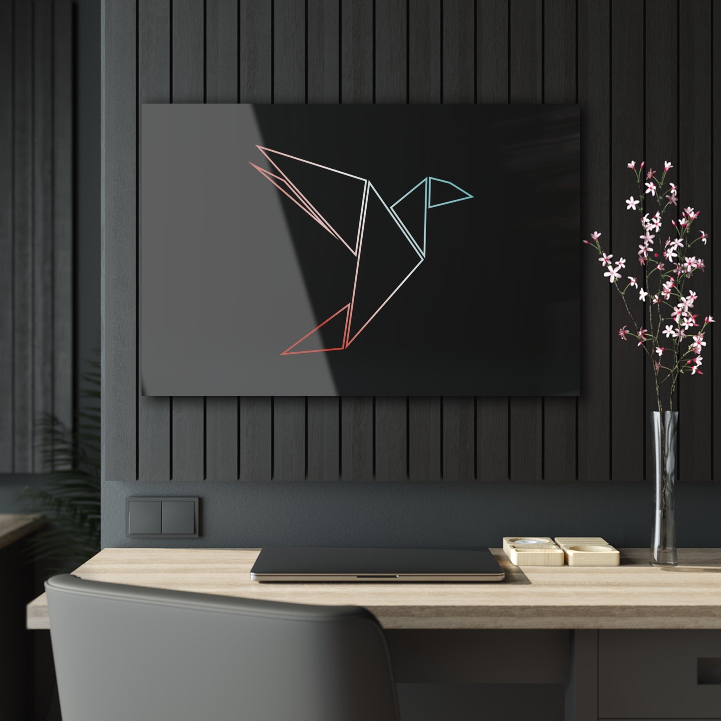 T5 Minimalist Bird Acrylic Print