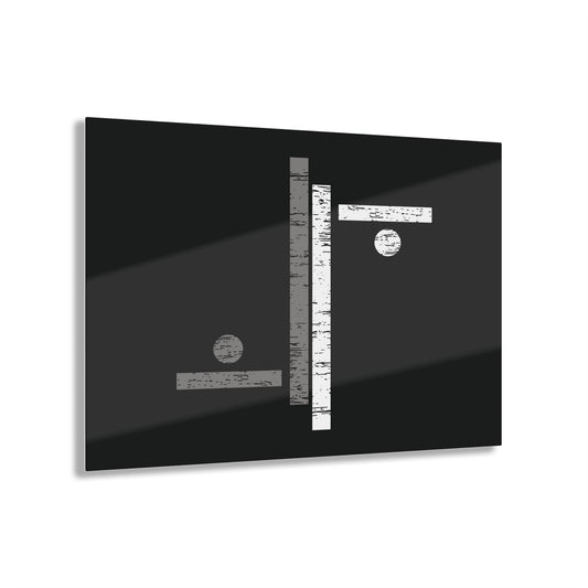 T5 Minimalist Ping-Pong Acrylic Print