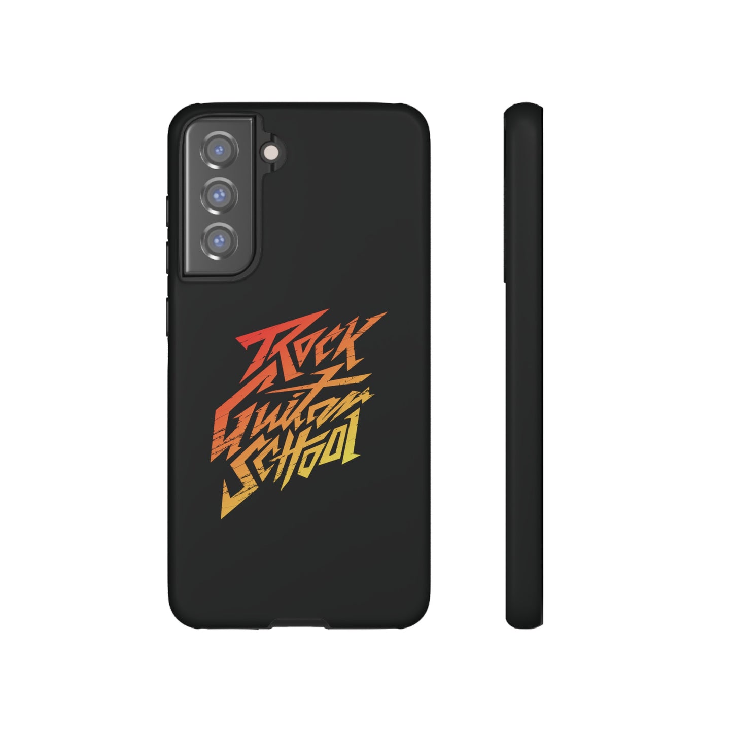 T5 Minimalist ROCK GUITAR SCHOOL Smartphone Case