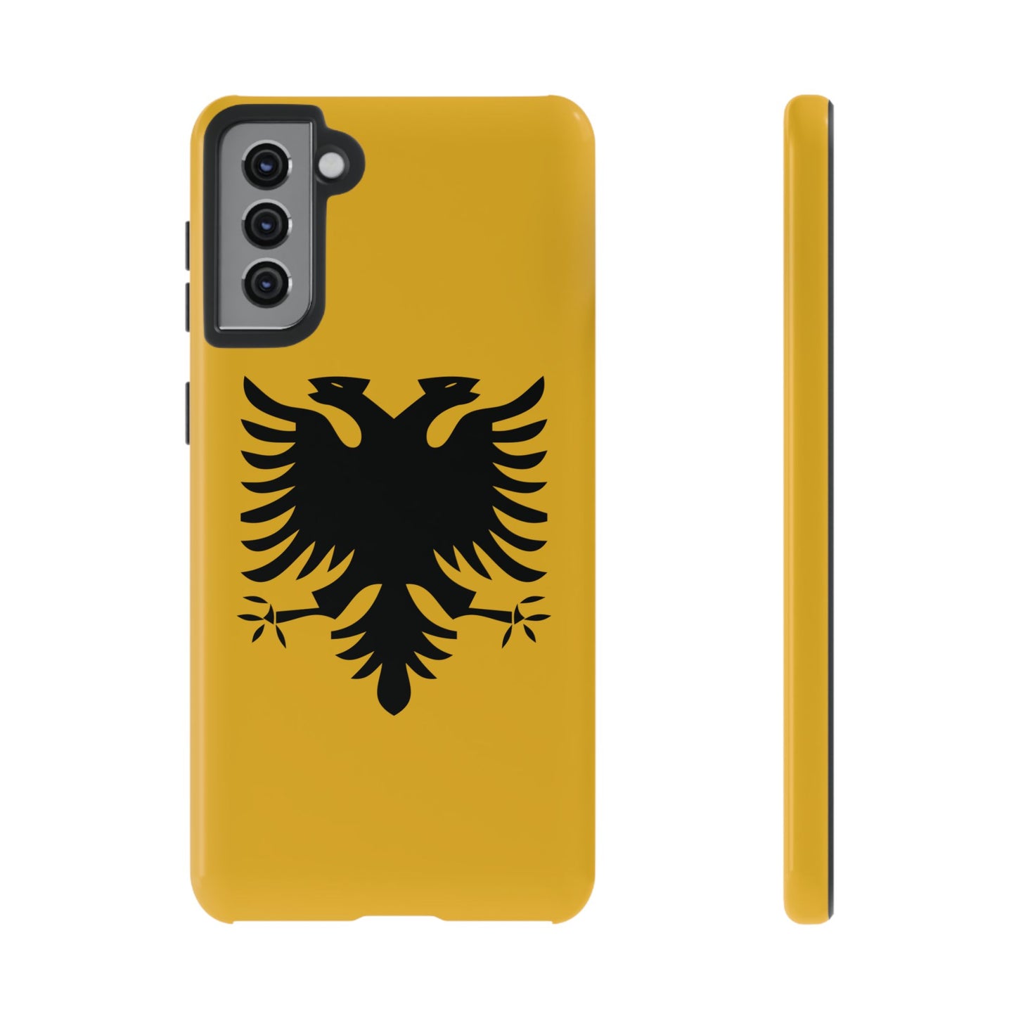T5 Minimalist Albanian Flag Two Headed Eagle Smartphone Case