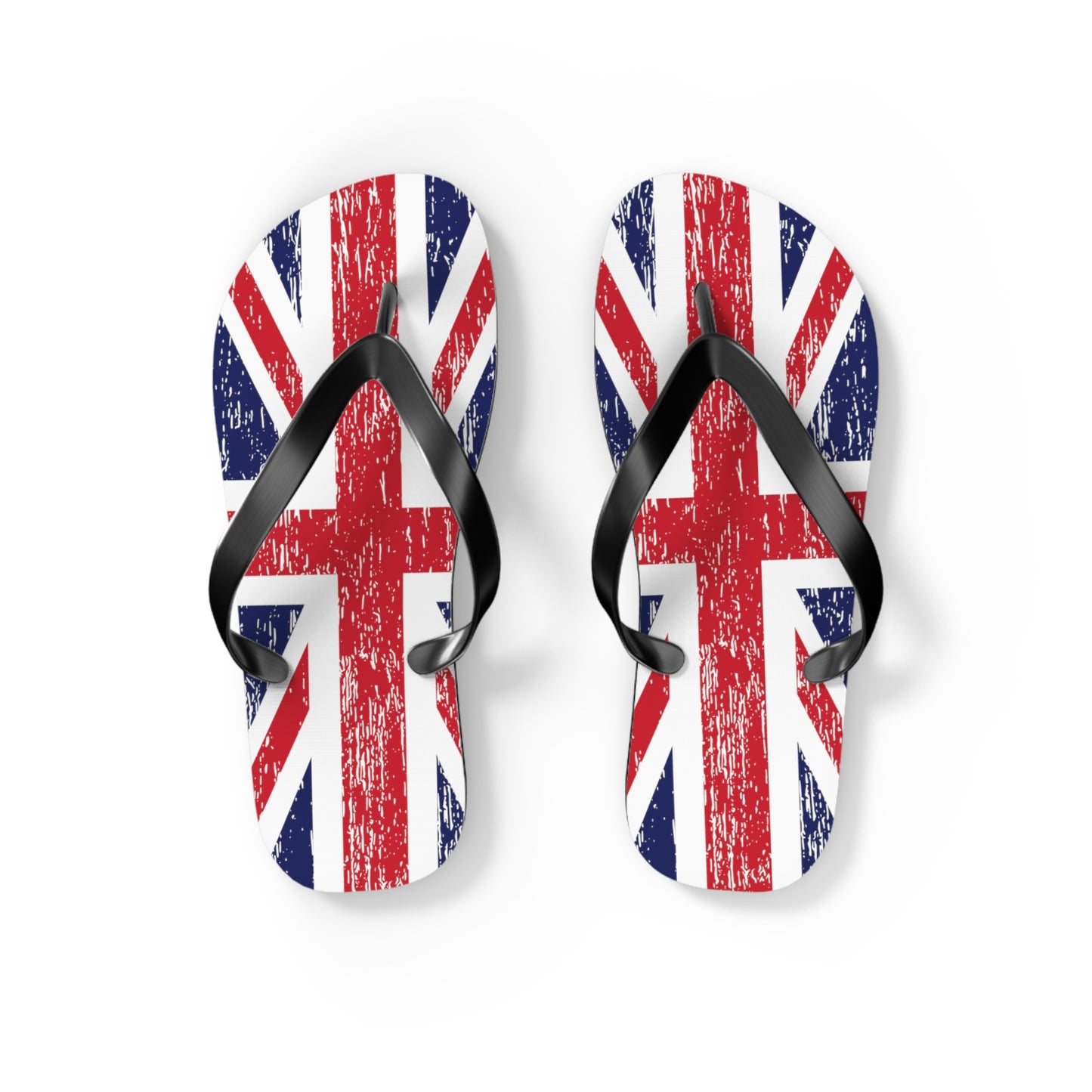 T5 Minimalist United Kingdom Flag Flip-Flops for Men & Women