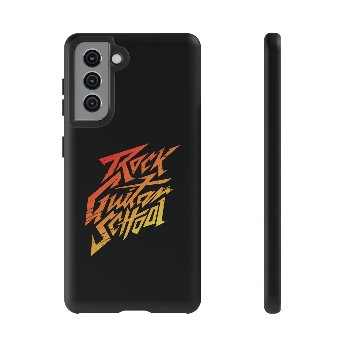 T5 Minimalist ROCK GUITAR SCHOOL Smartphone Case