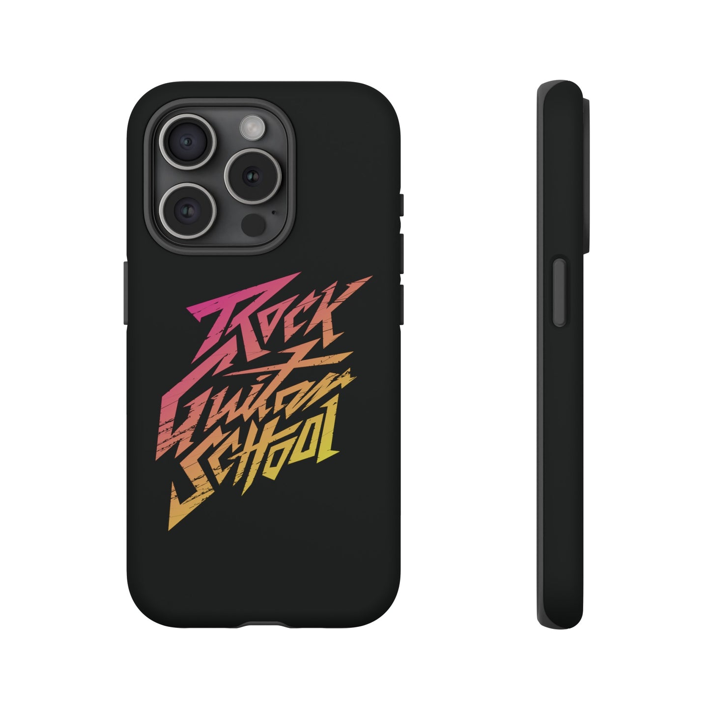 T5 Minimalist ROCK GUITAR SCHOOL Smartphone Case