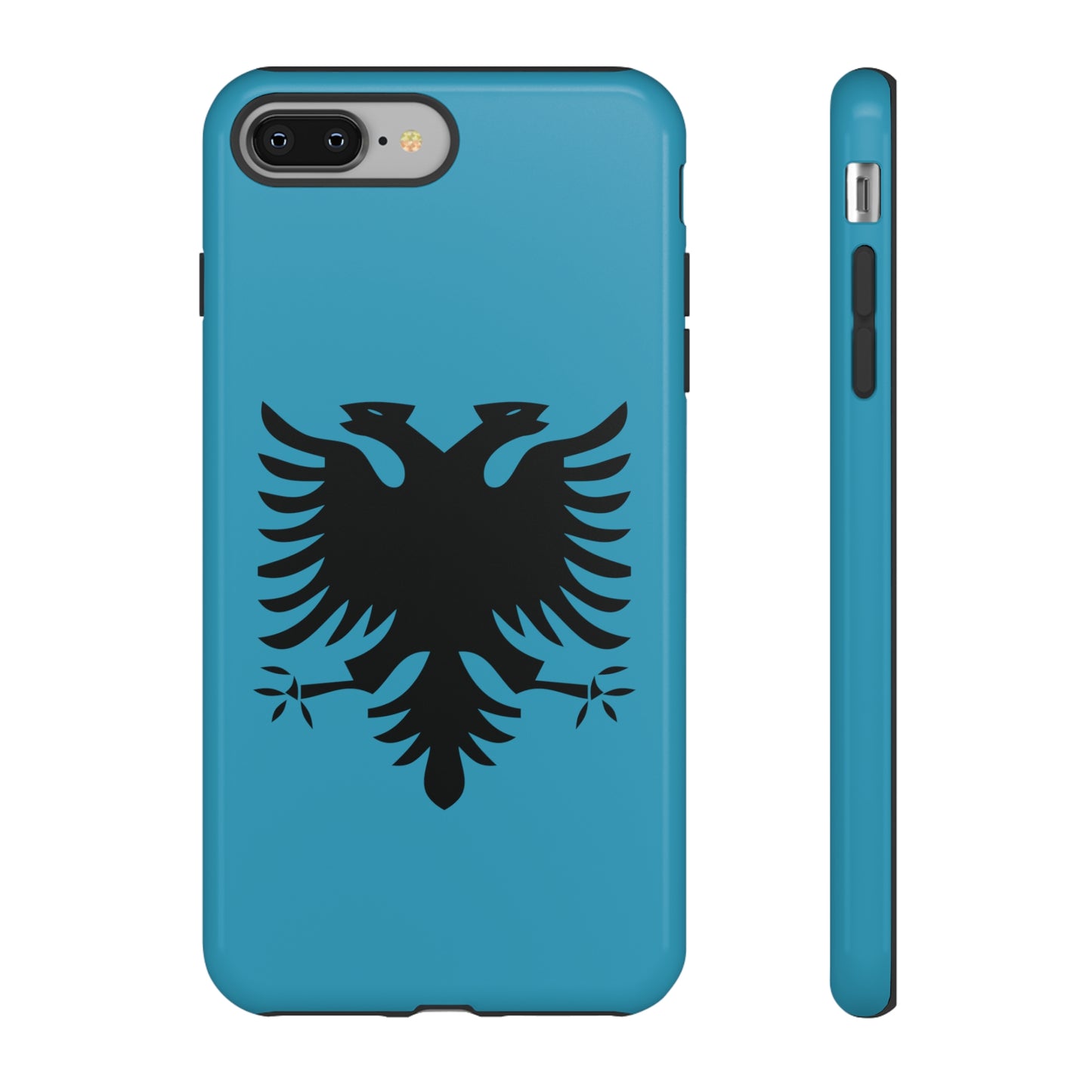 T5 Minimalist Albanian Flag Two Headed Eagle Smartphone Case