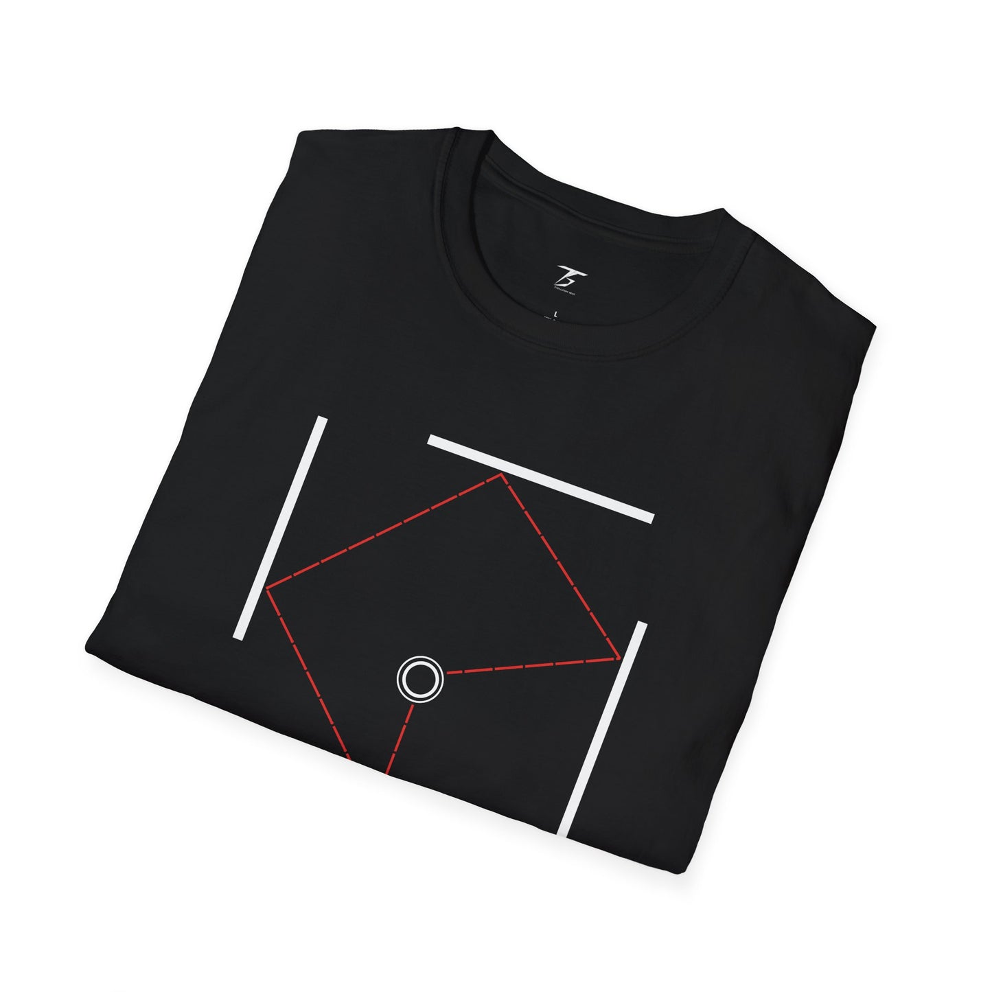 T5 Minimalist Bouncing Ball T-Shirt for Men