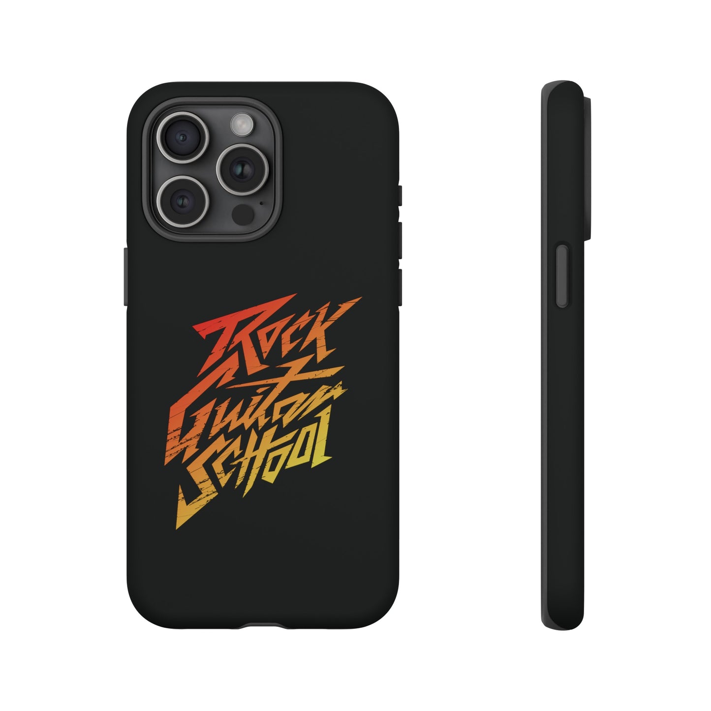 T5 Minimalist ROCK GUITAR SCHOOL Smartphone Case