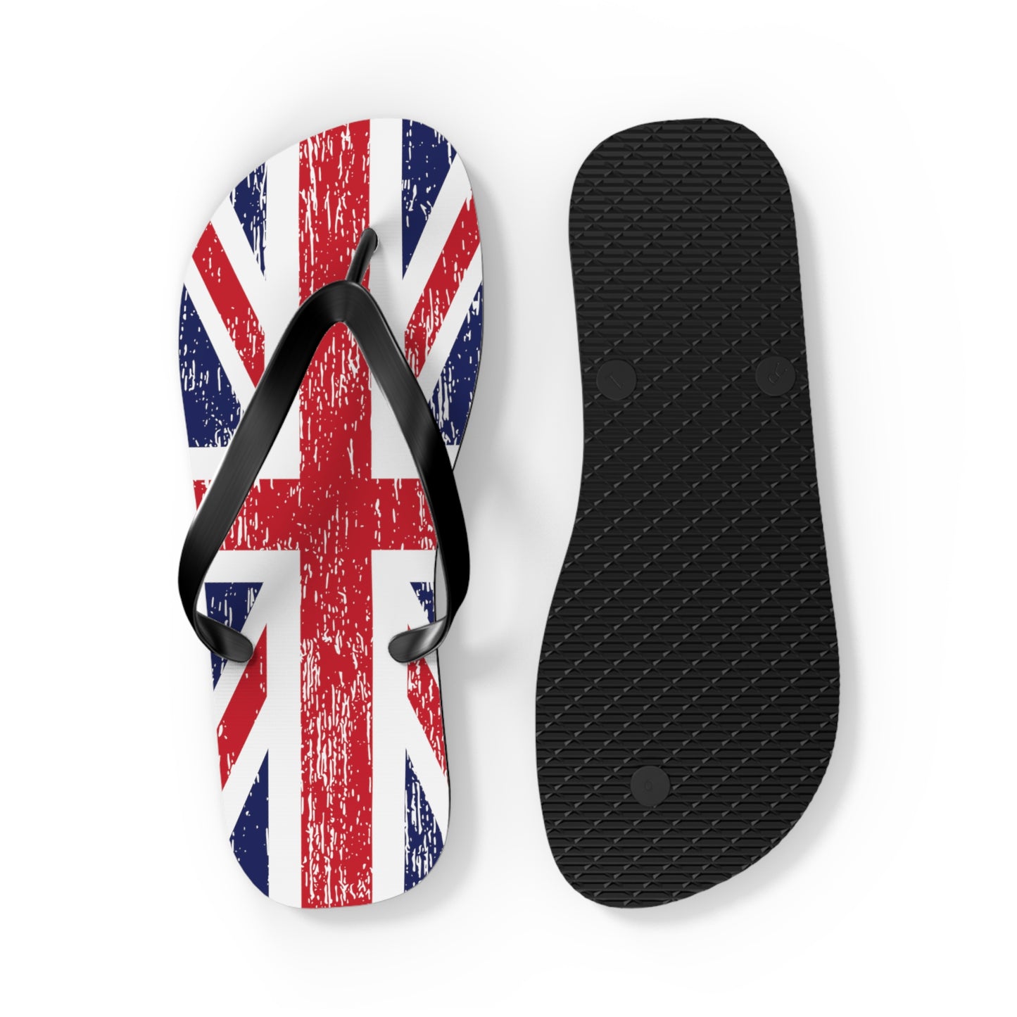 T5 Minimalist United Kingdom Flag Flip-Flops for Men & Women