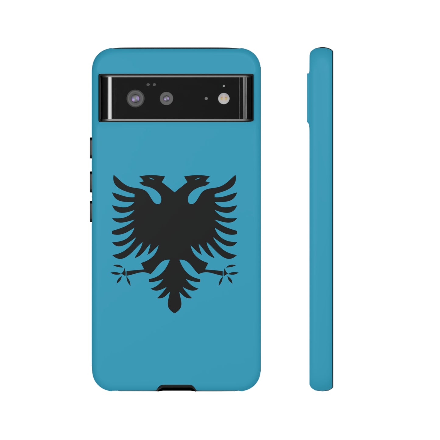 T5 Minimalist Albanian Flag Two Headed Eagle Smartphone Case