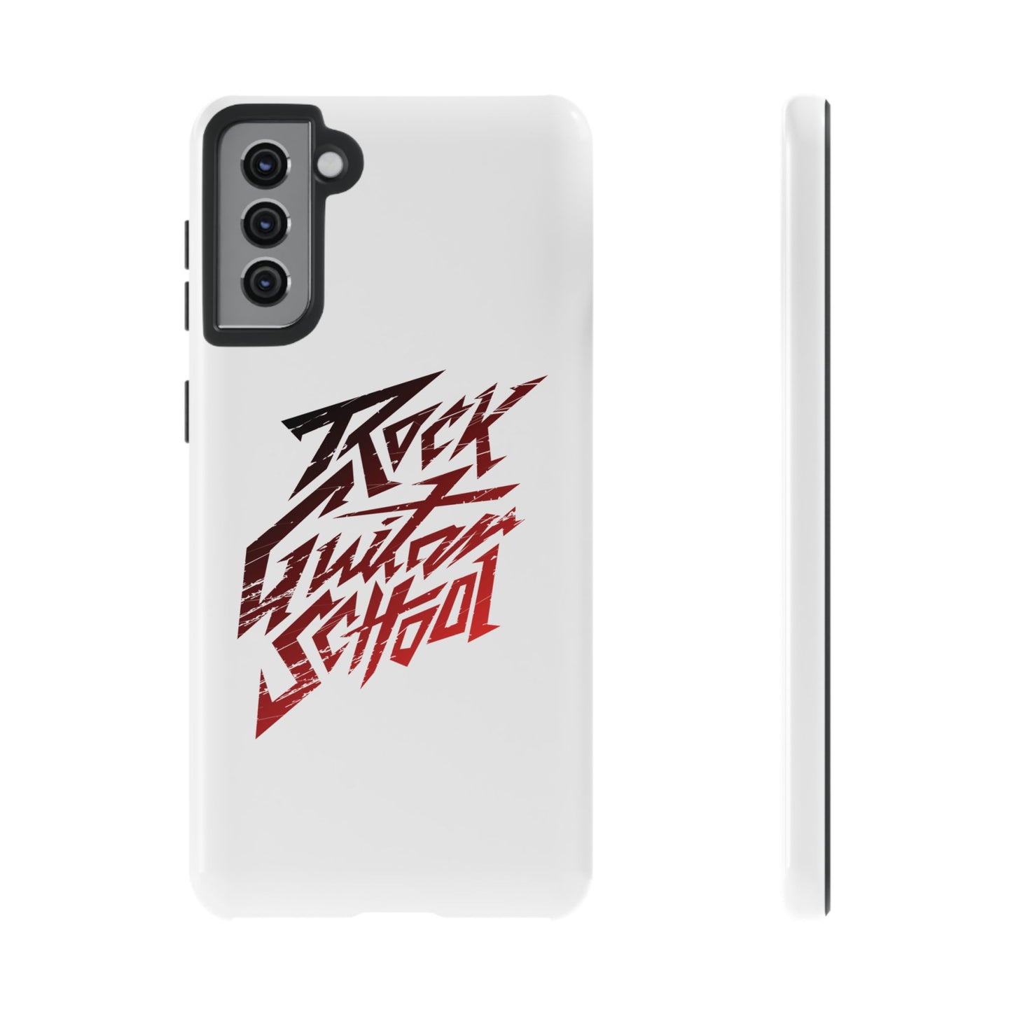T5 Minimalist ROCK GUITAR SCHOOL Smartphone Case