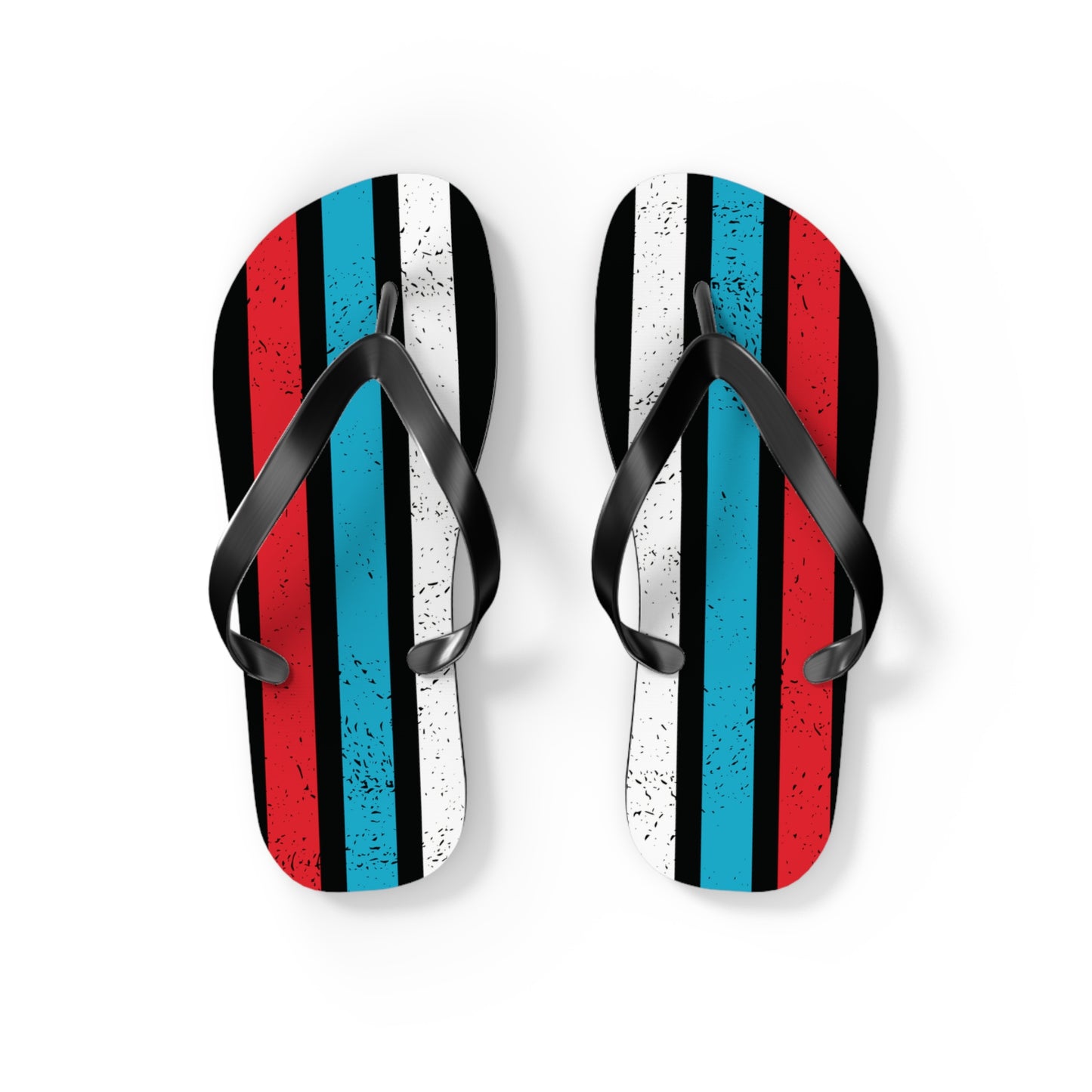 T5 Minimalist Textured Rectangles Flip-Flops for Women