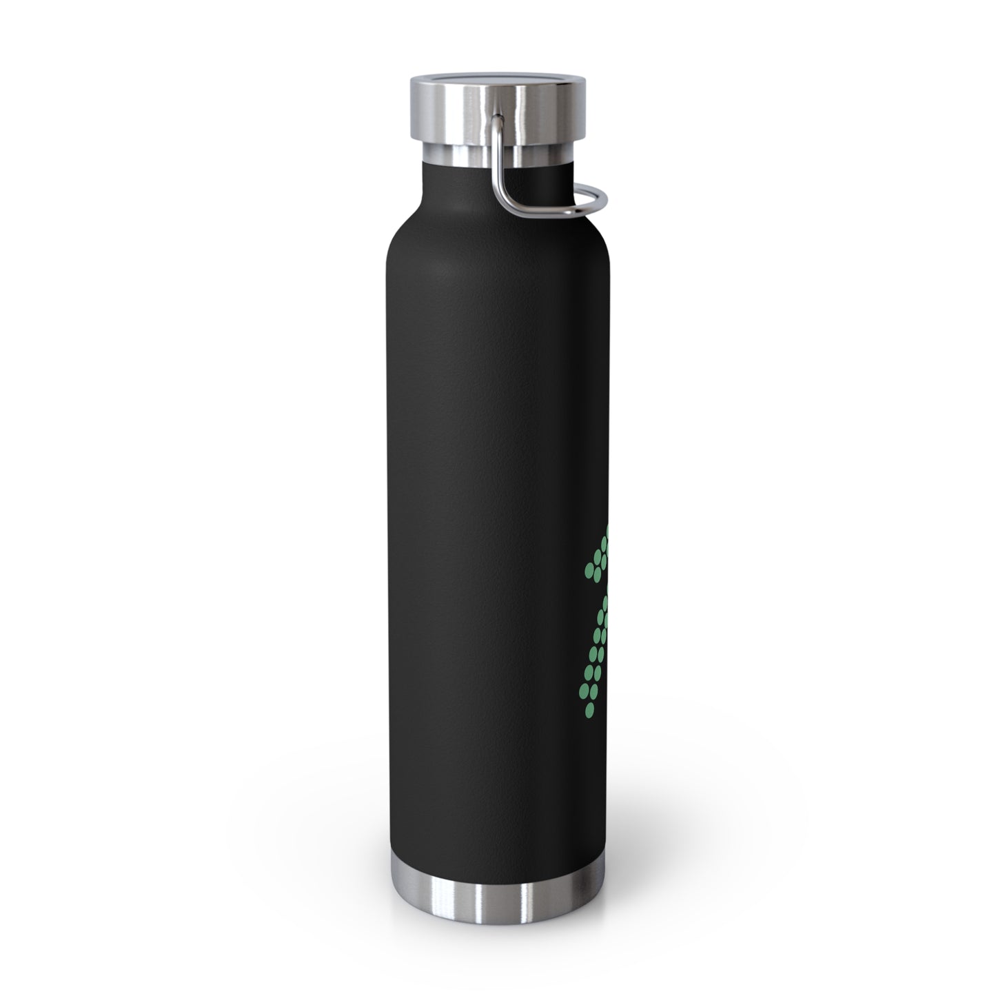 T5 Minimalist Pedestrian Walk Traffic Light Copper Vacuum Insulated Bottle