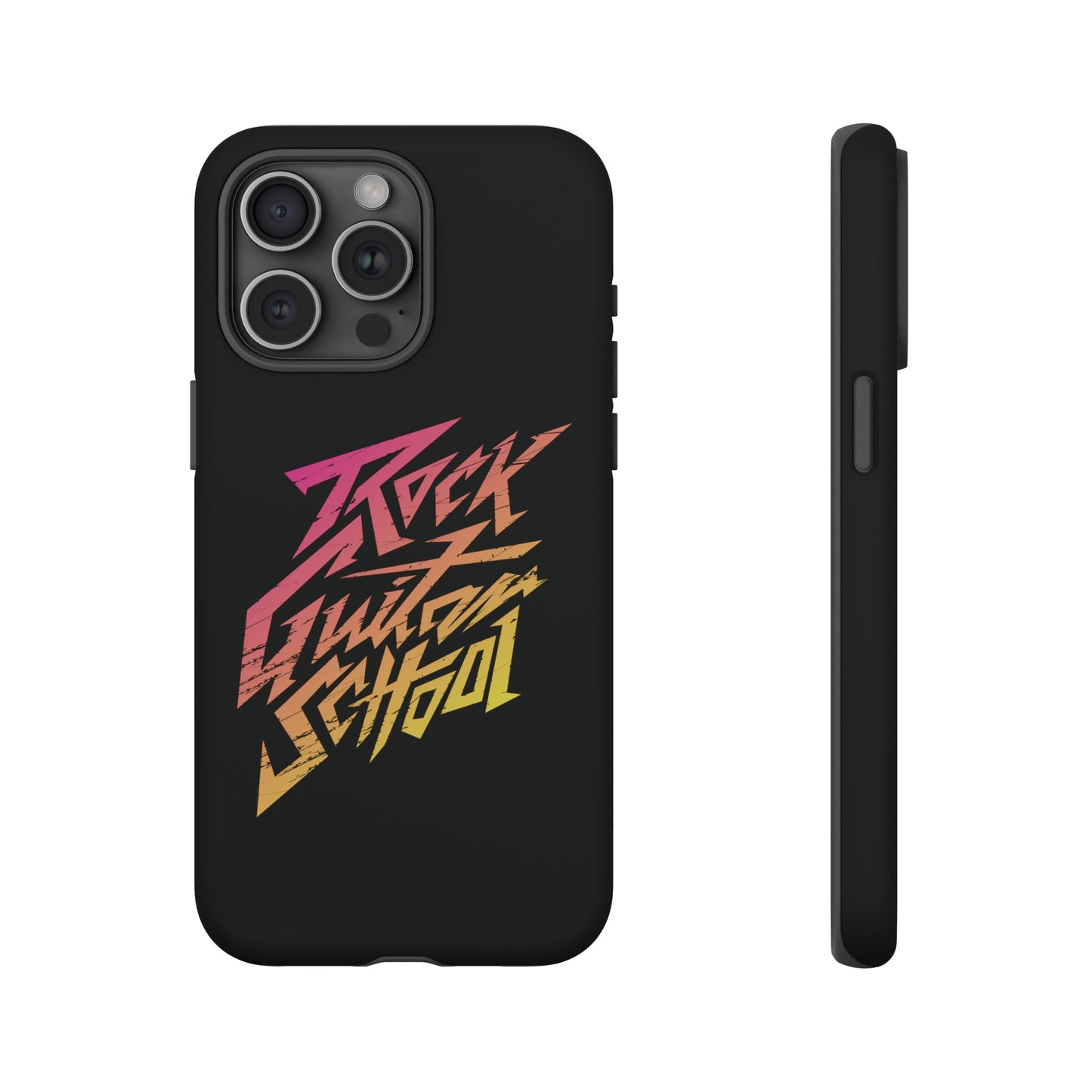 T5 Minimalist ROCK GUITAR SCHOOL Smartphone Case